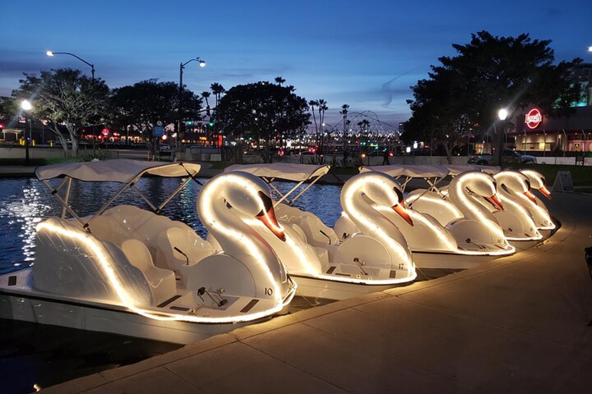 Long Beach Swan Boat Night Ride - Image 2