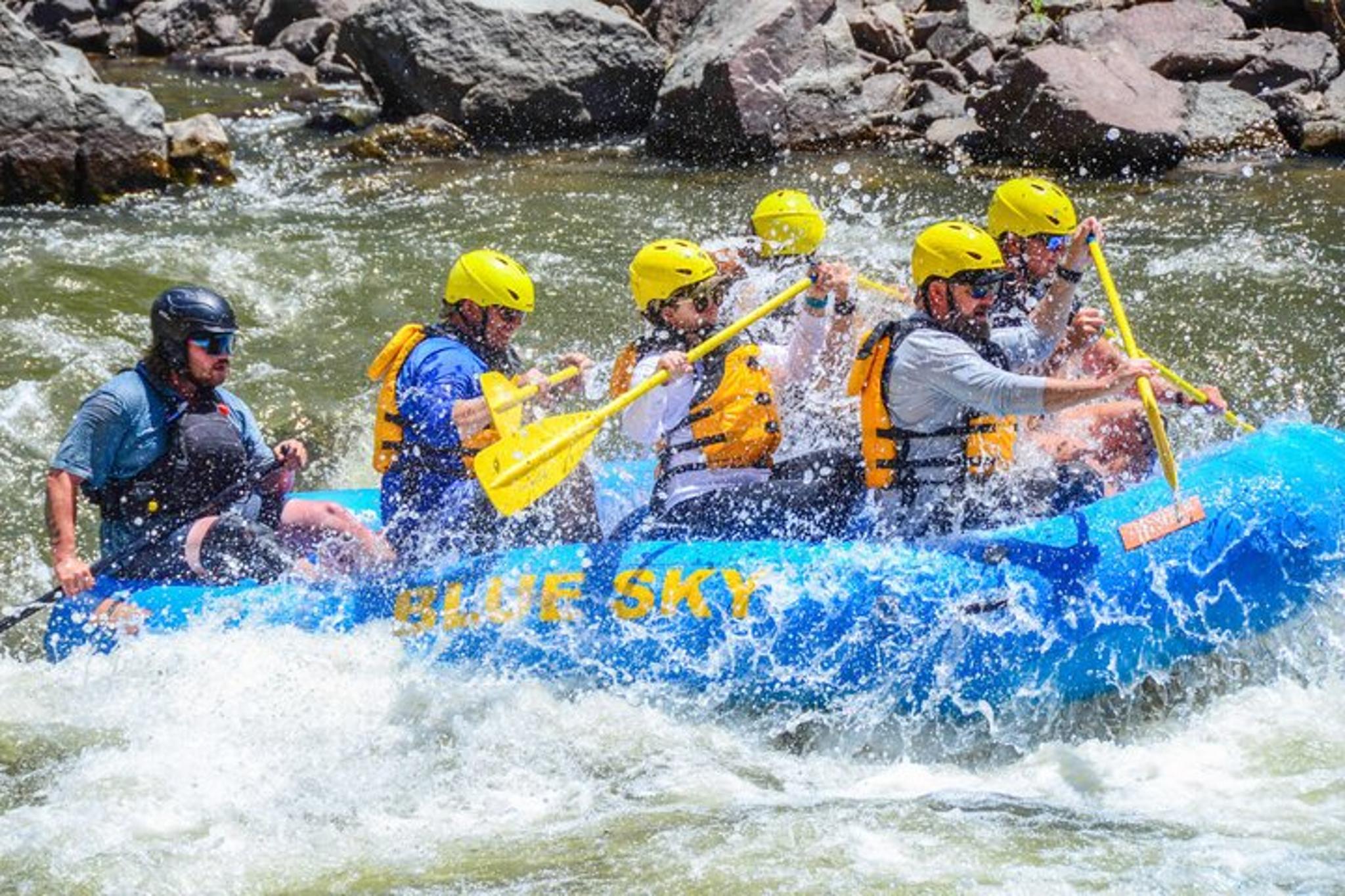 Glenwood Springs Colorado River Rafting Half Day