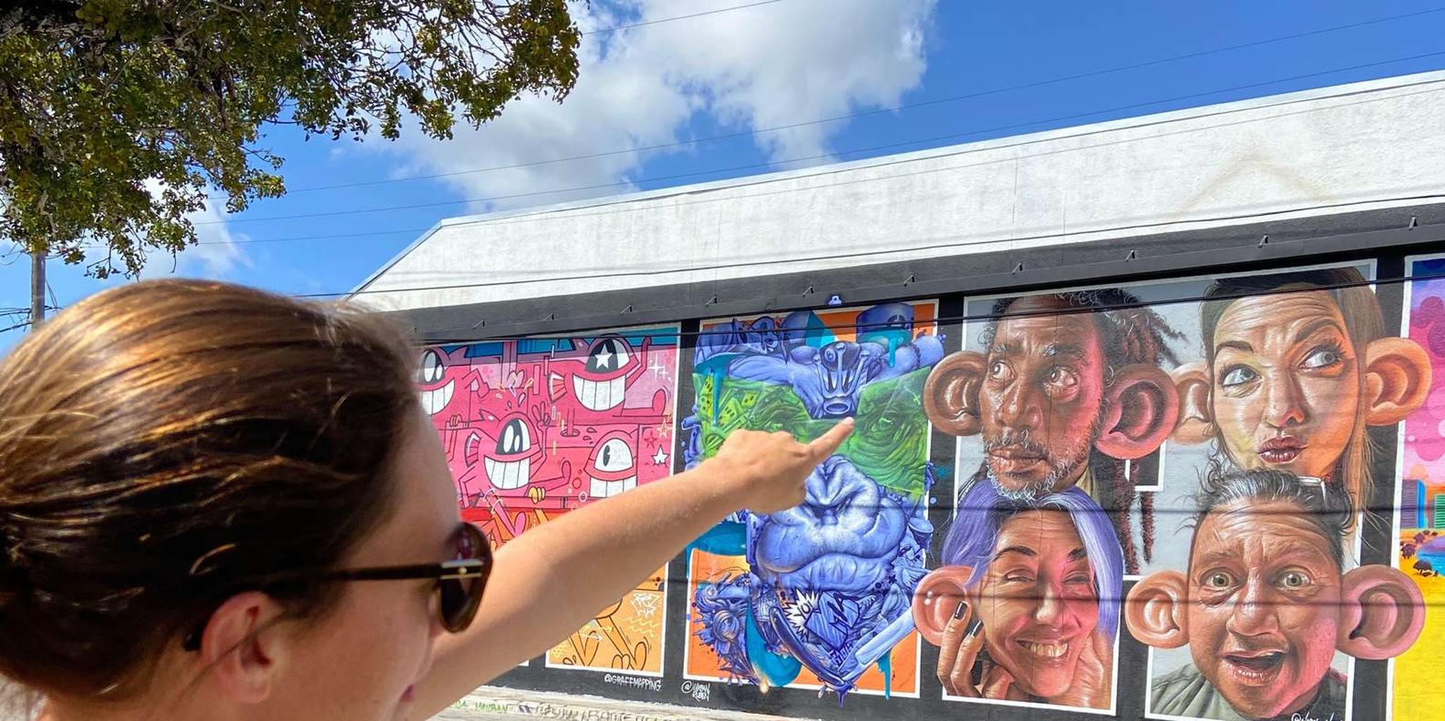Miami Wynwood Walking Tour in French 2 hr