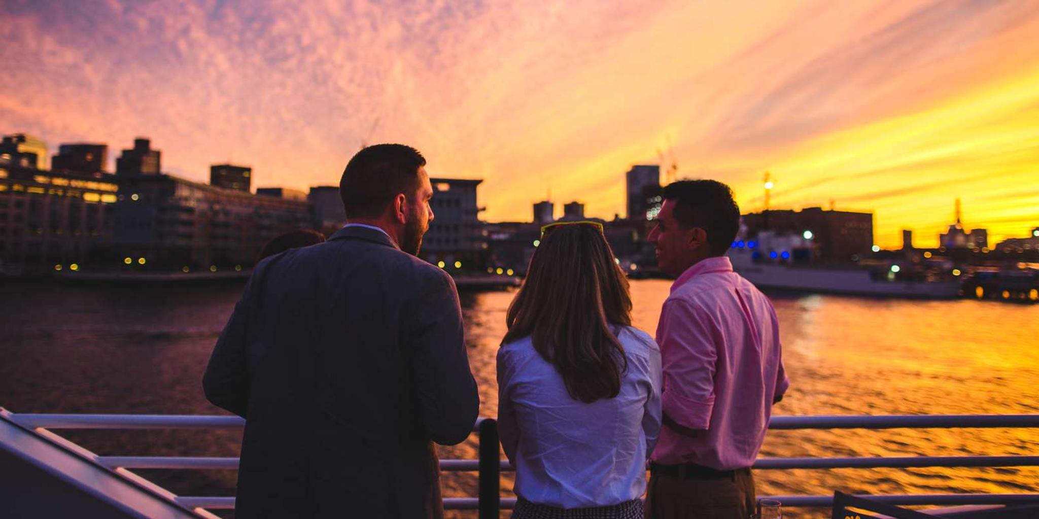 Boston Harbor Sunset Sightseeing Cruise