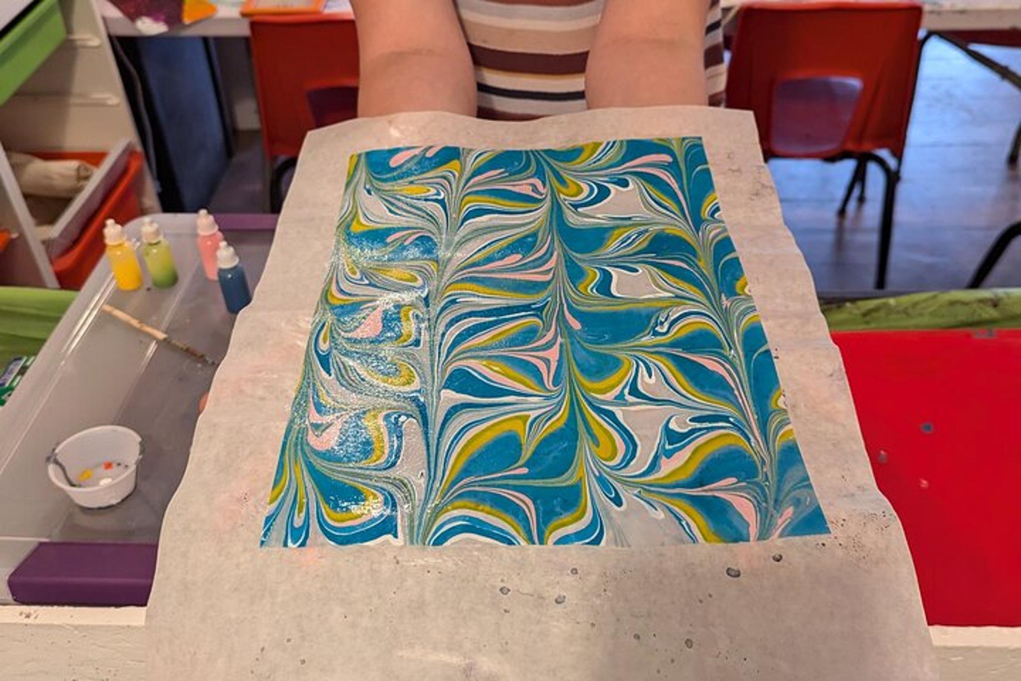 Estes Park Marbling Art Experience - Image 3
