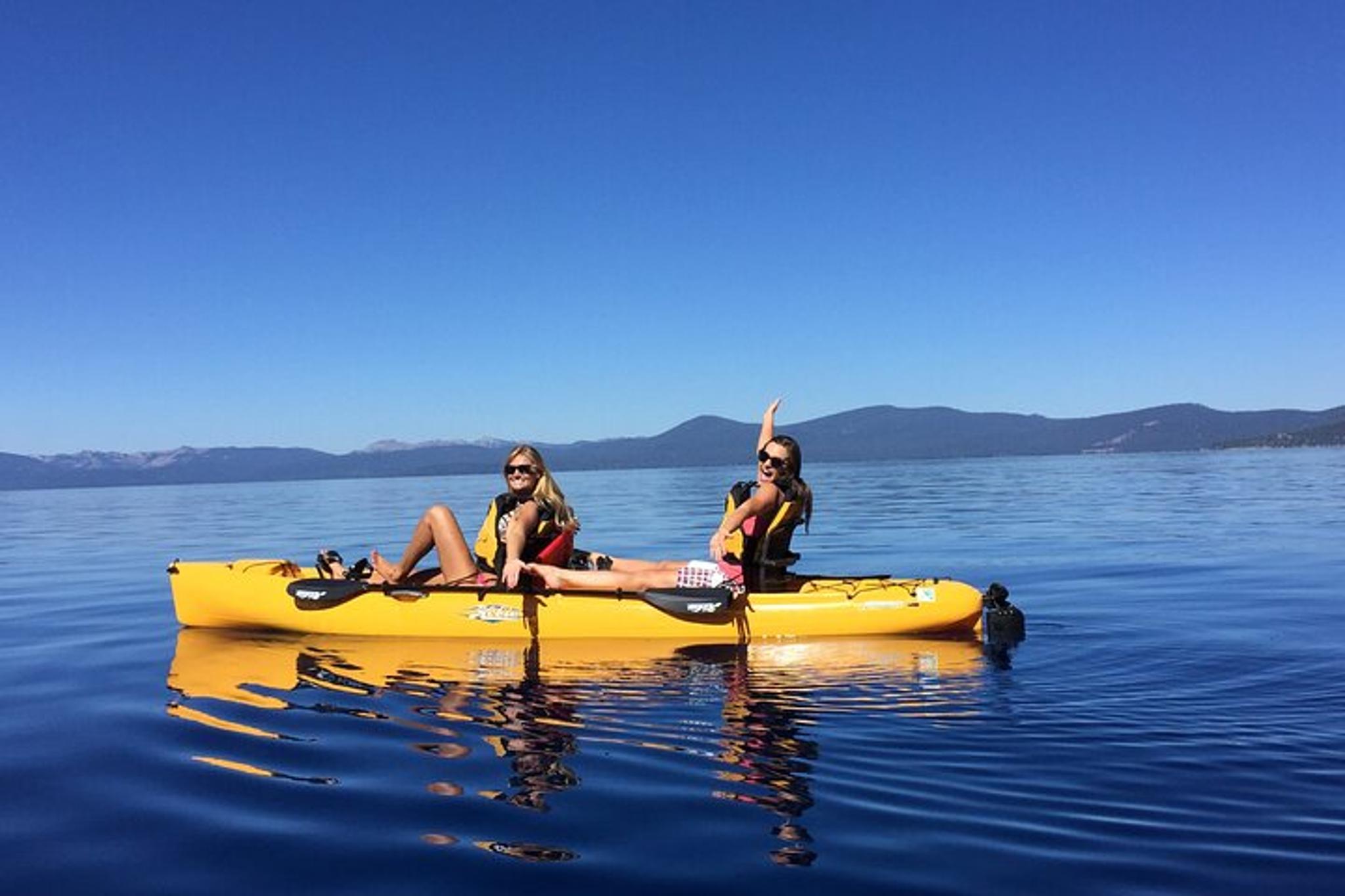 South Lake Tahoe Tandem Kayak Rental for Two 3 hr - Image 2