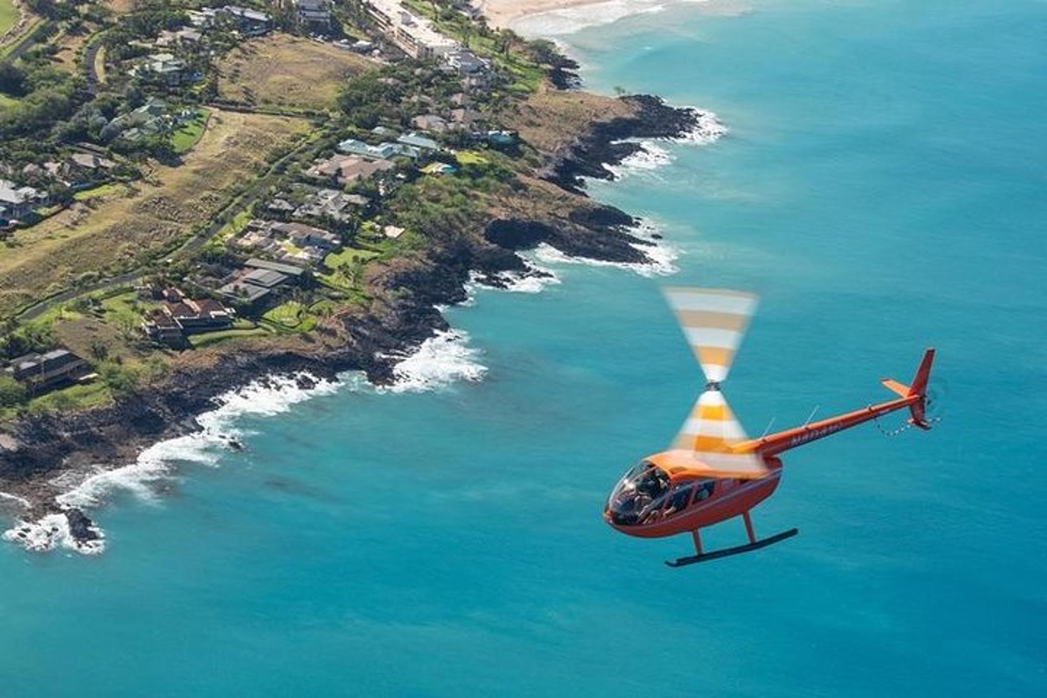 Kailua Kona Helicopter Tour with Window Seats 2 hr