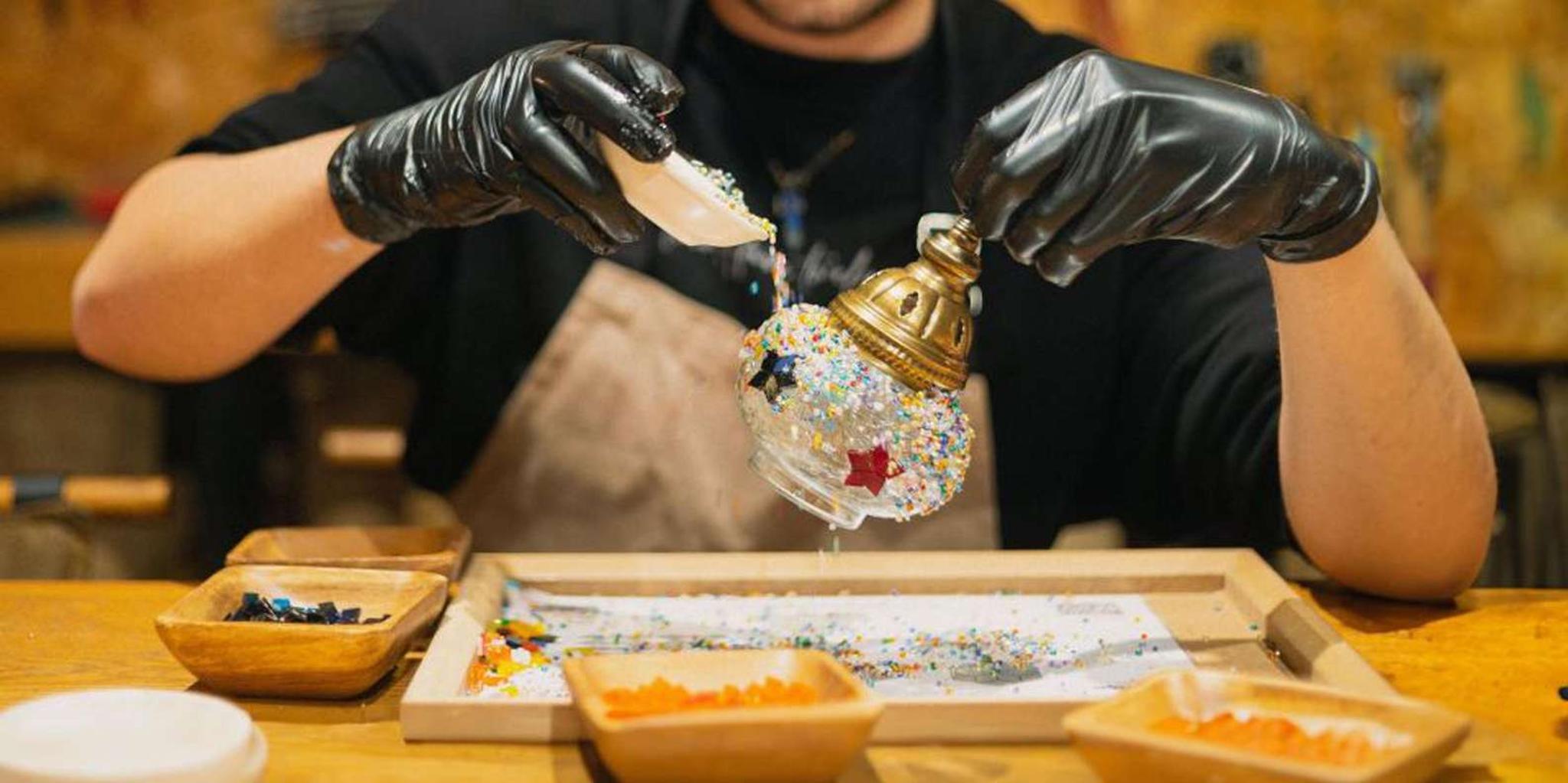 San Francisco Turkish Mosaic Lamp Workshop 2 hr - Image 5