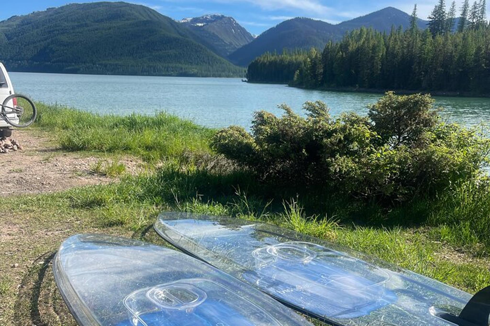 Glacier Park Clear Paddleboard Rental - Image 5
