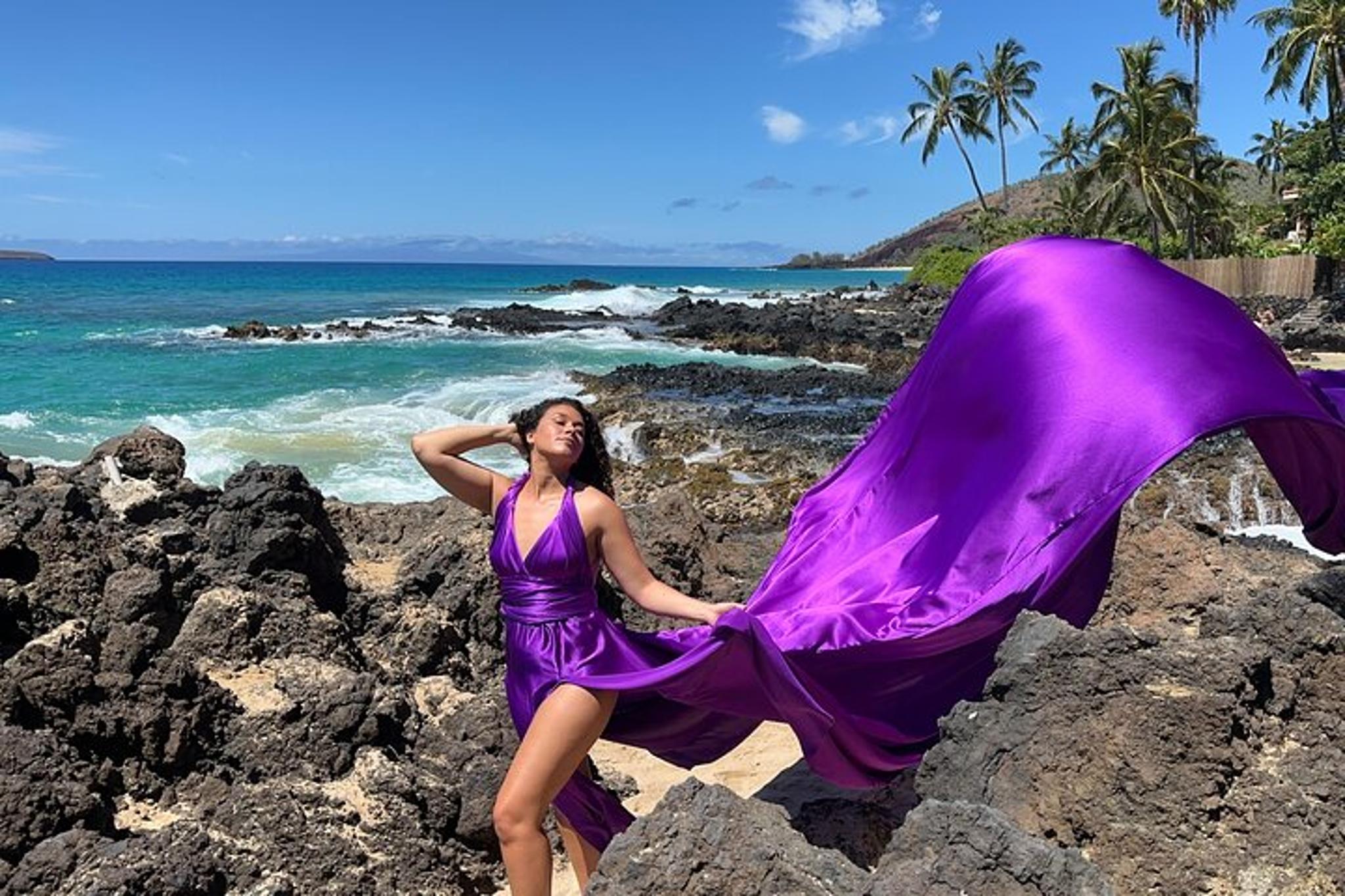 Maui Flying Dress Photo Shoot - Image 3