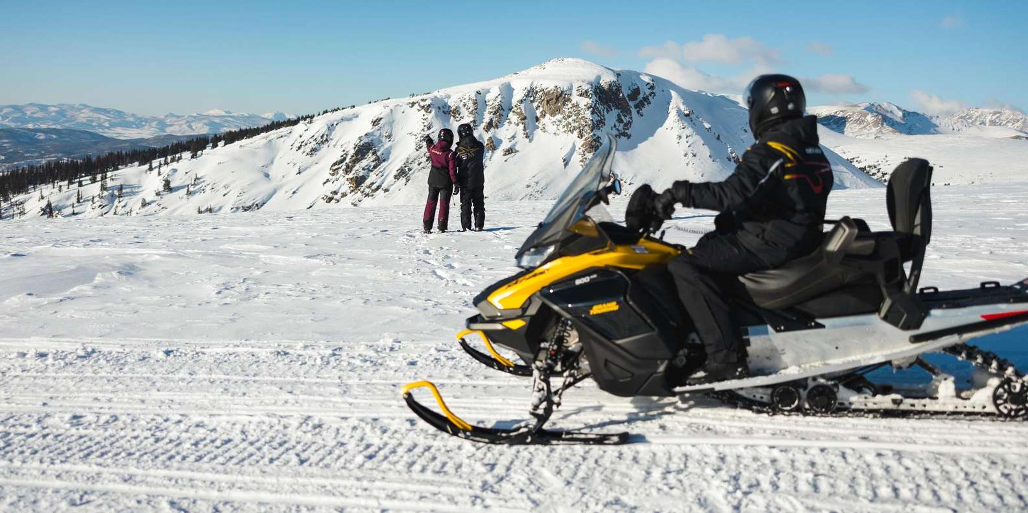 Jackson Hole Snowmobile Tour at Turpin Meadow