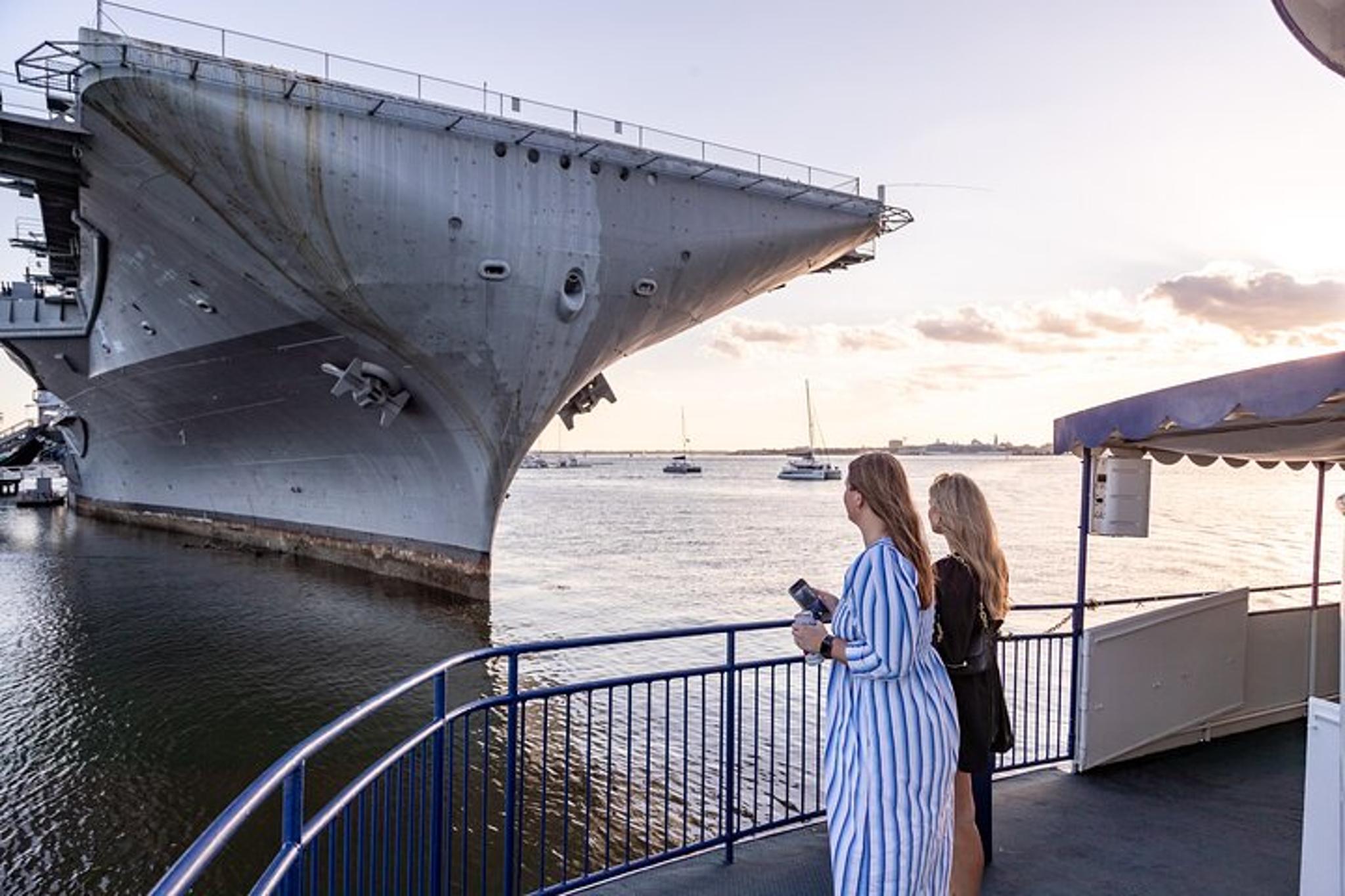 Charleston Harbor Cruise with Live Narration 1.5 hr