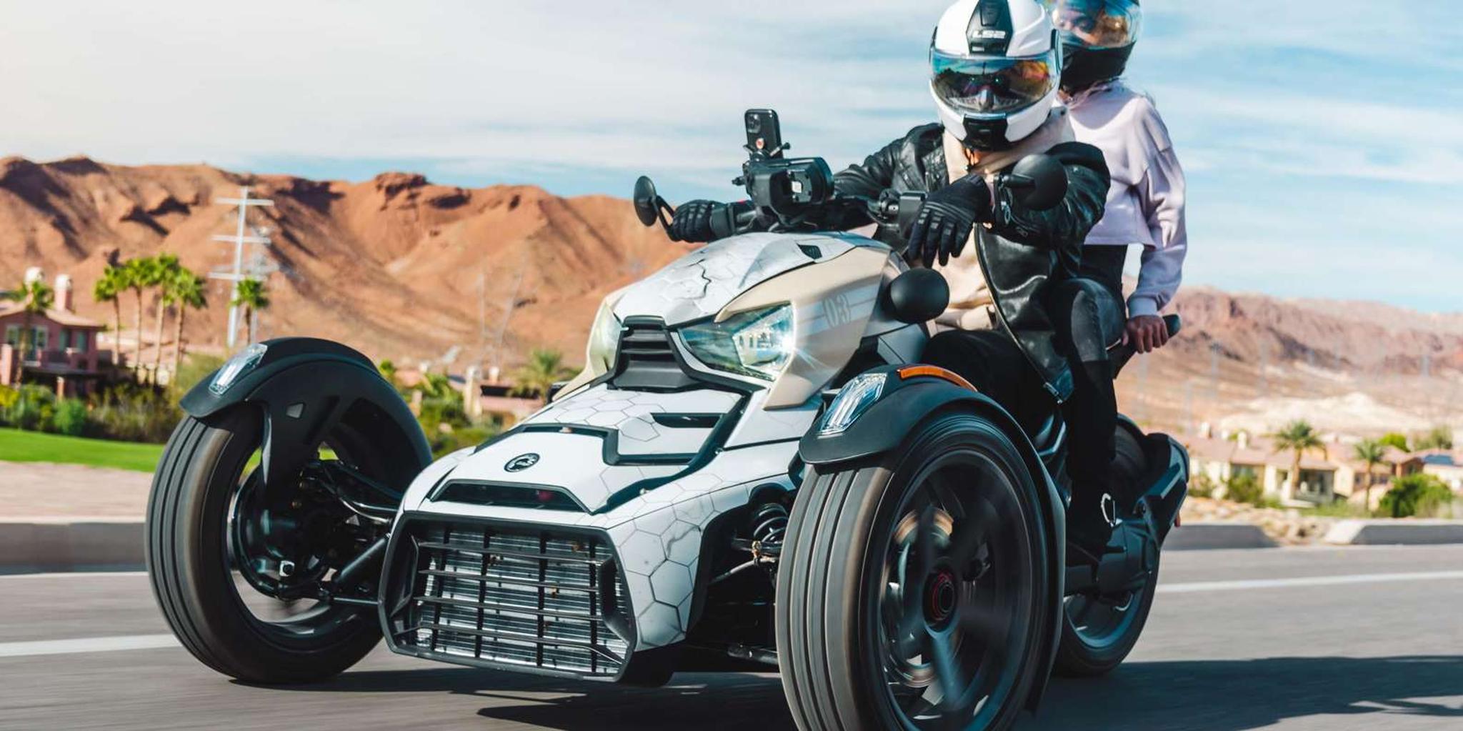 Las Vegas Red Rock Canyon CanAm Trike Tour