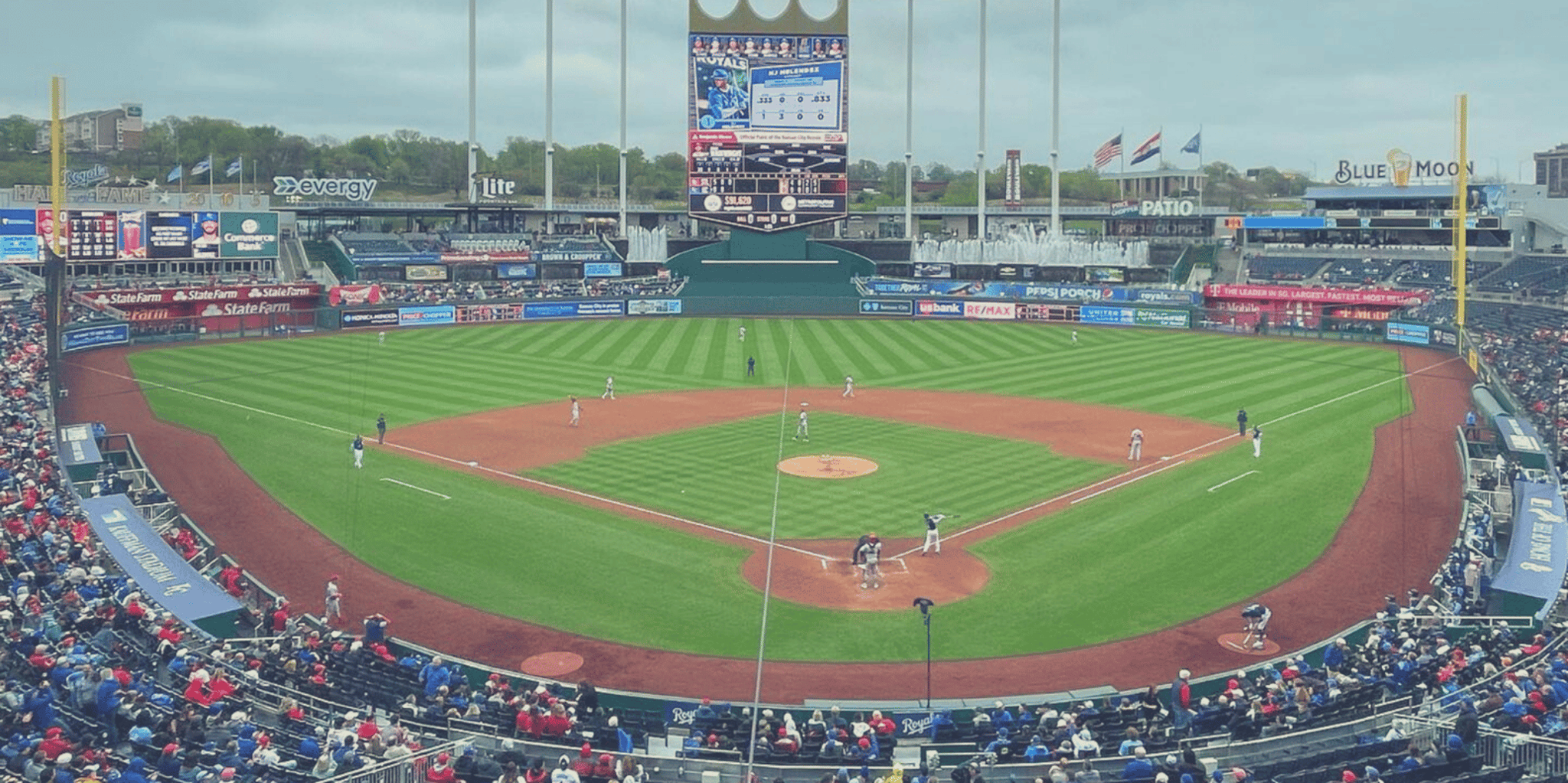 Kansas City Royals Baseball Game at Kauffman Stadium - Image 3