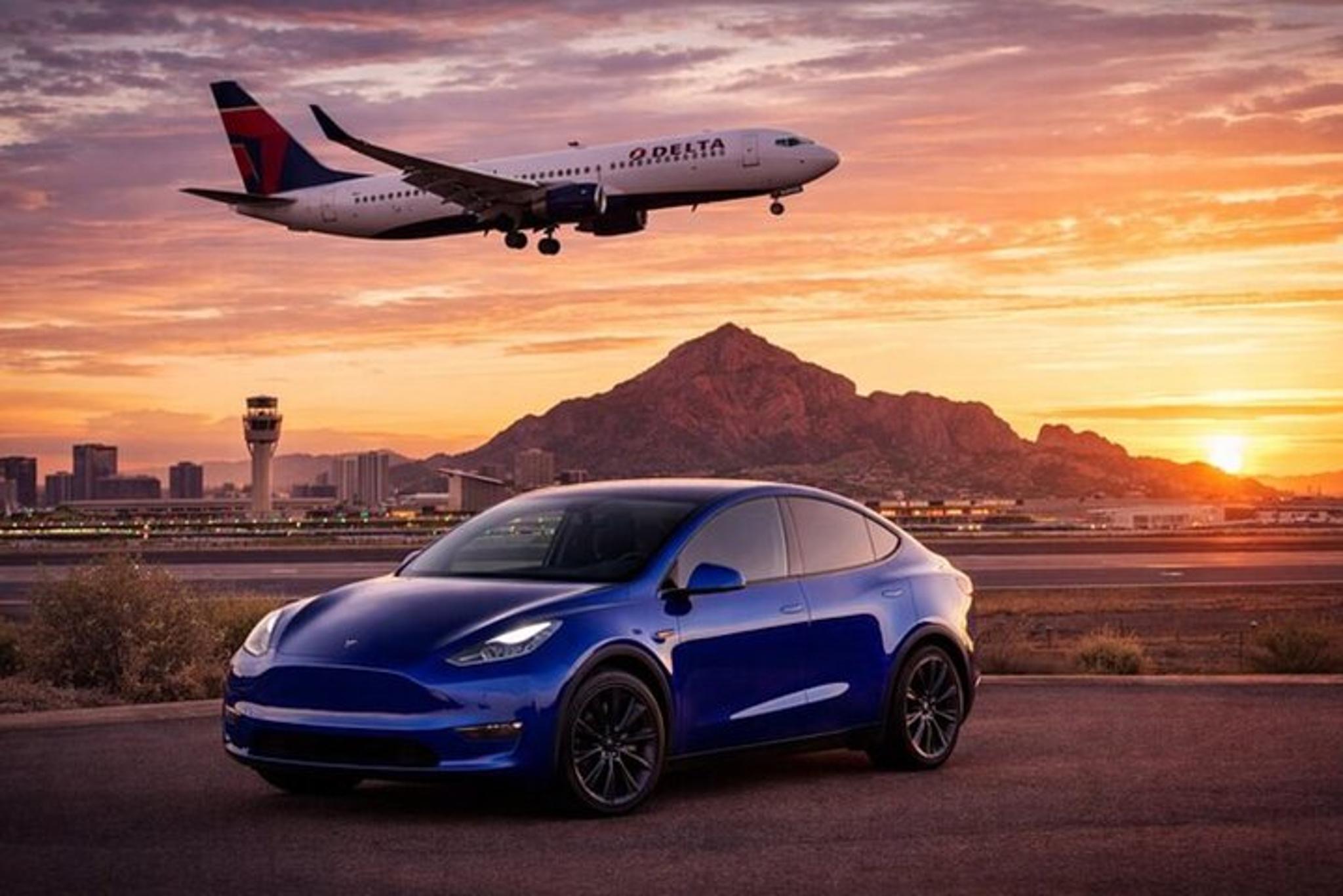 Phoenix Tesla Transfer from Airport to Hotels
