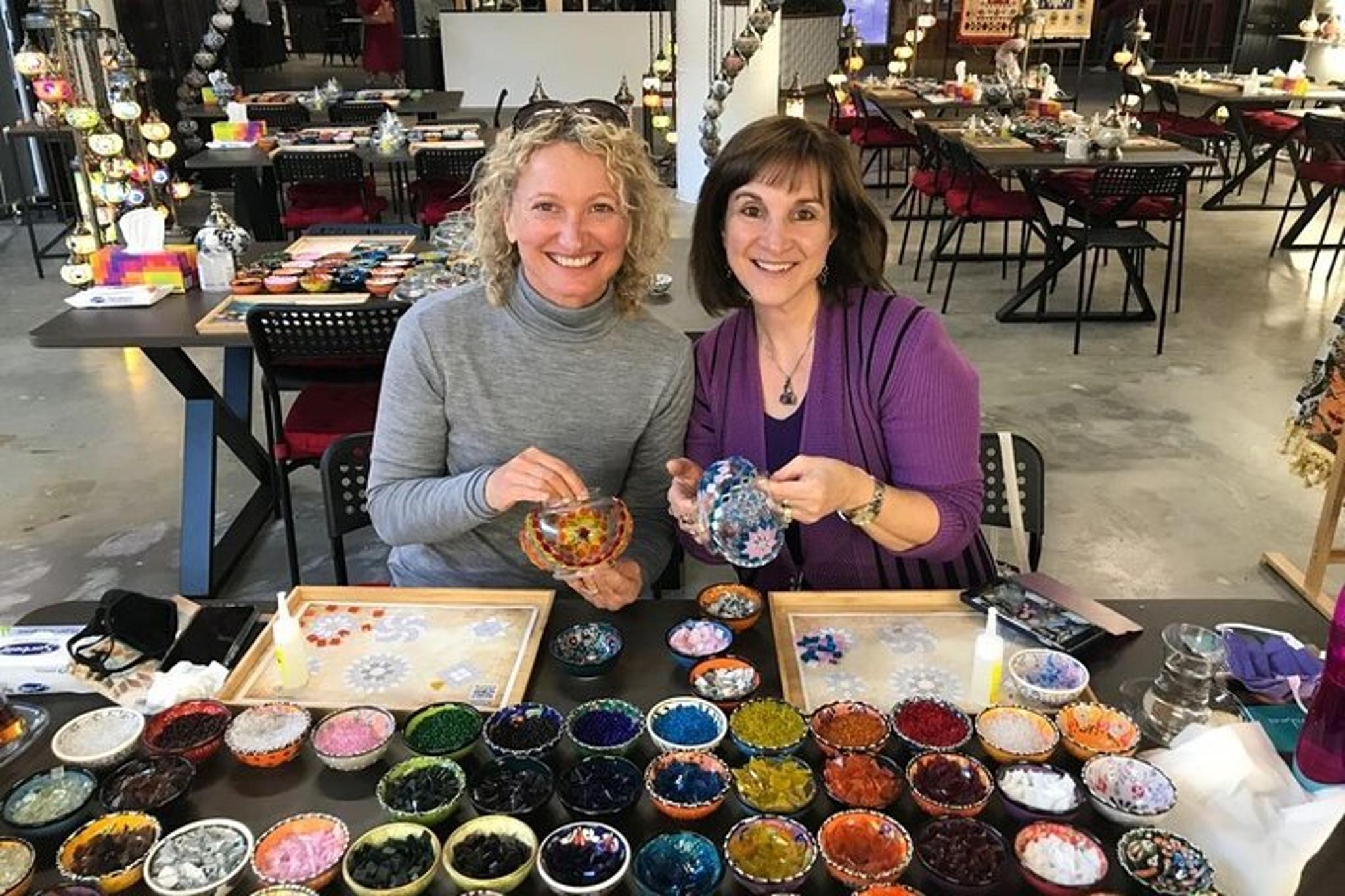 Orange County Mosaic Art Class: Turkish Lamp Workshop - Image 3