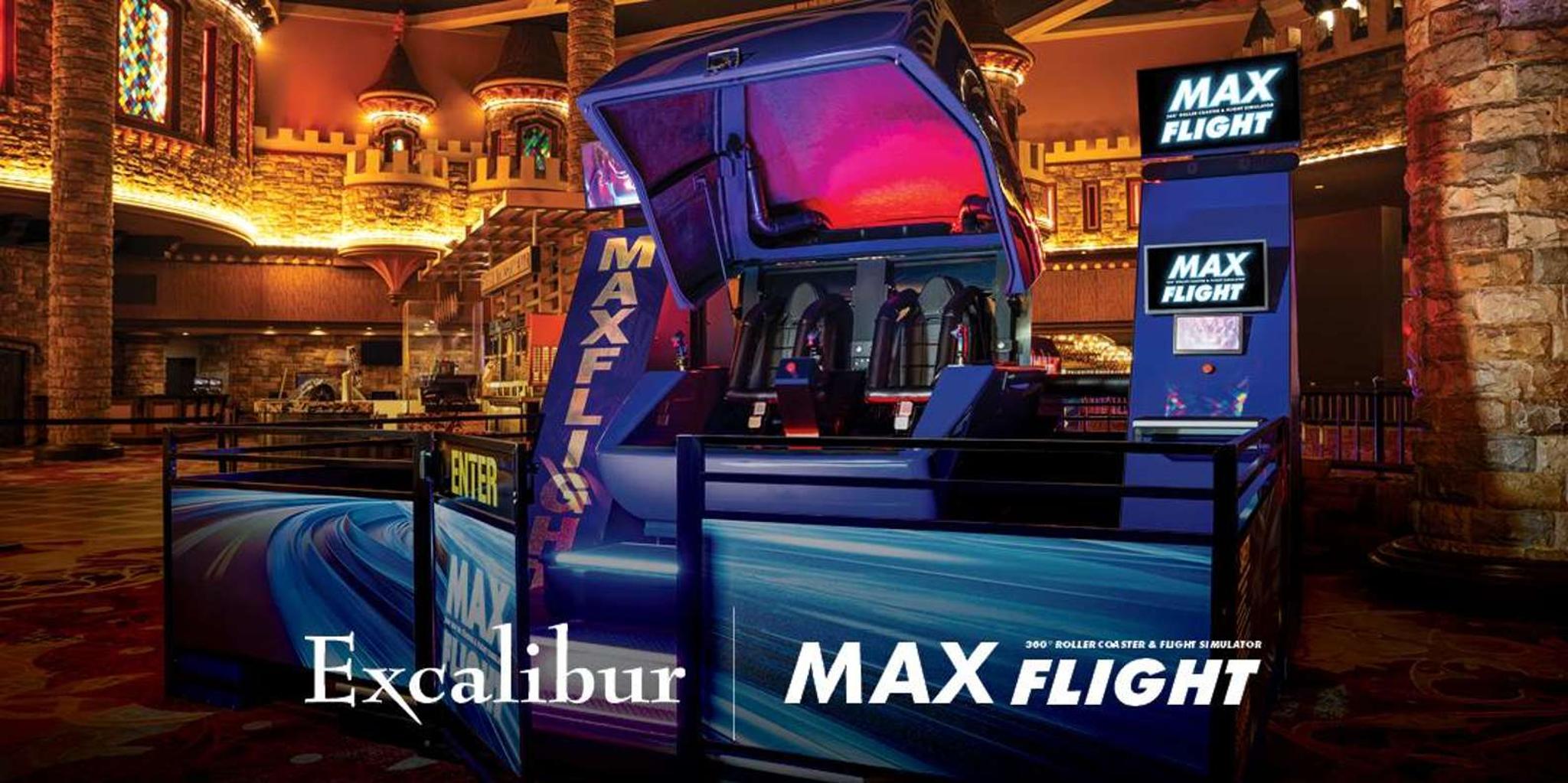 Las Vegas Flight Simulator & 360° Roller Coaster