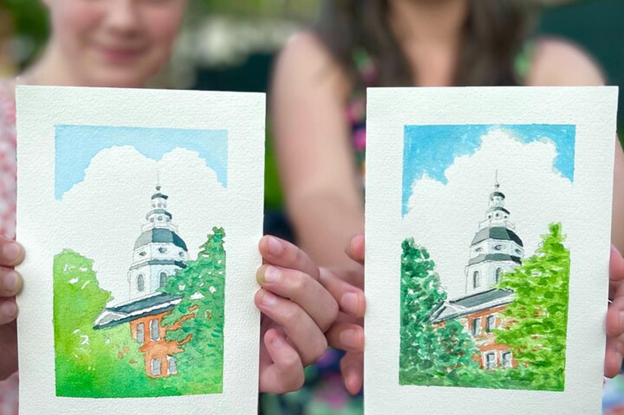 Annapolis Outdoor Painting Activity