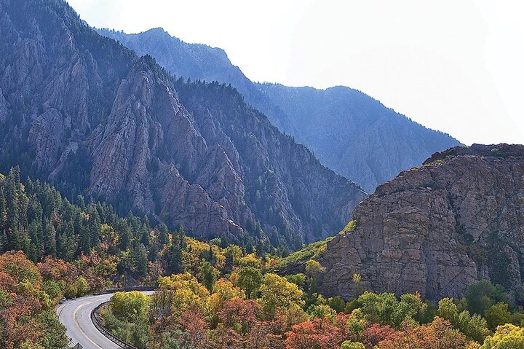 Salt Lake City Scenic Canyon Drive