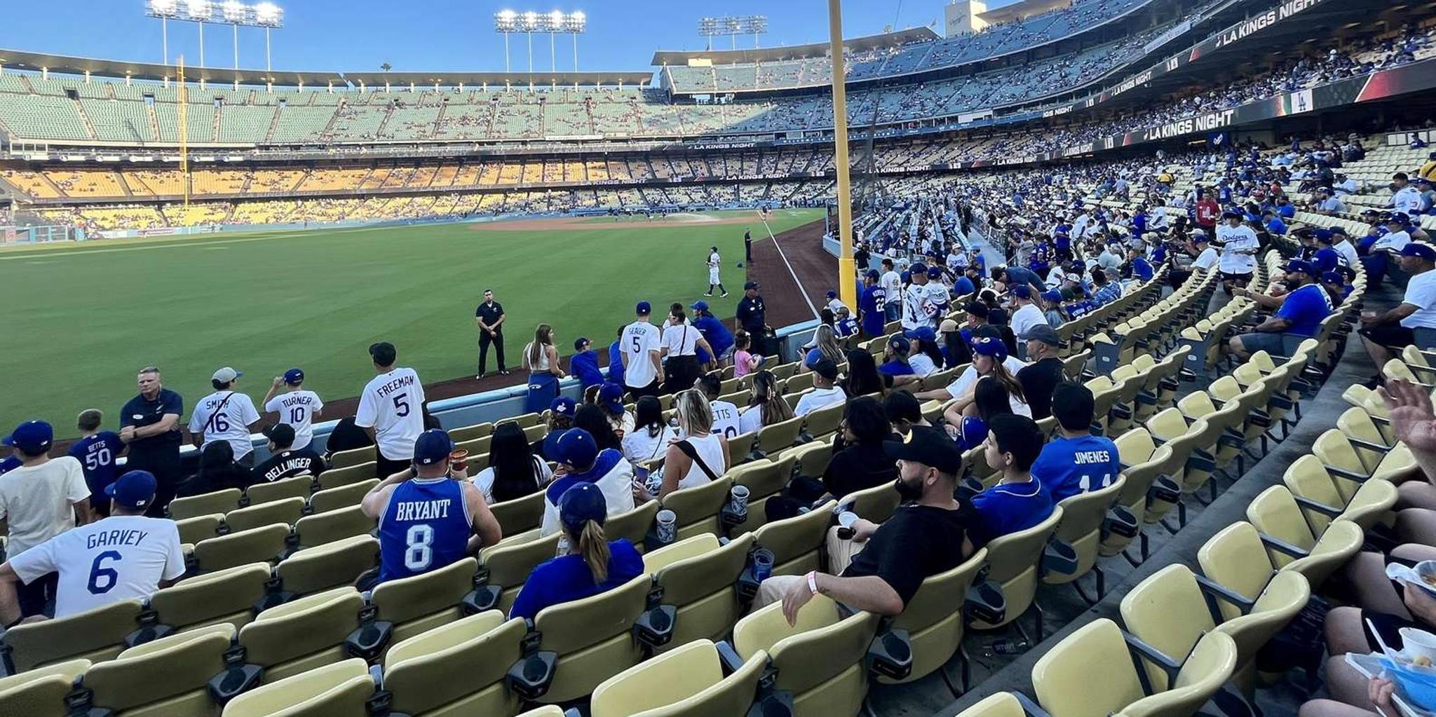 Los Angeles Dodgers Baseball Game at Dodger Stadium - Image 4