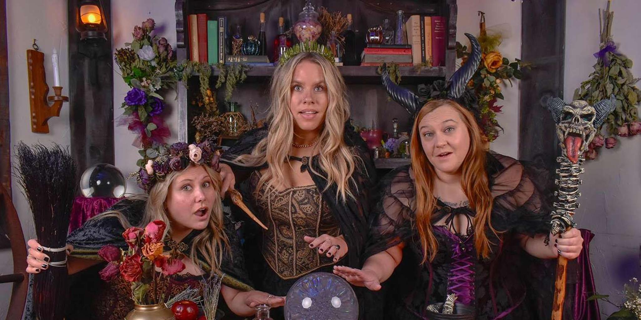 Salem Witch Costume Photo Studio Experience