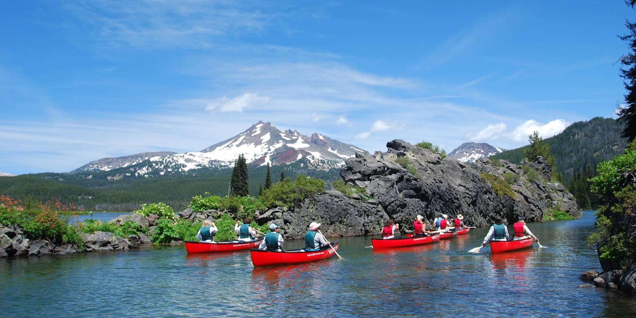 Bend Cascade Lakes Canoe Tour Half-Day