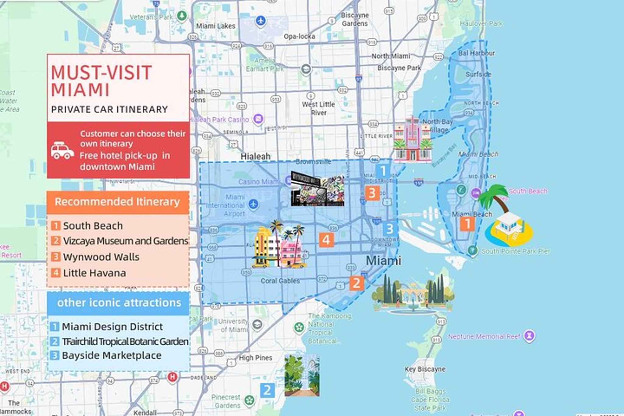 Miami Private Tour with English-Speaking Driver - Image 3