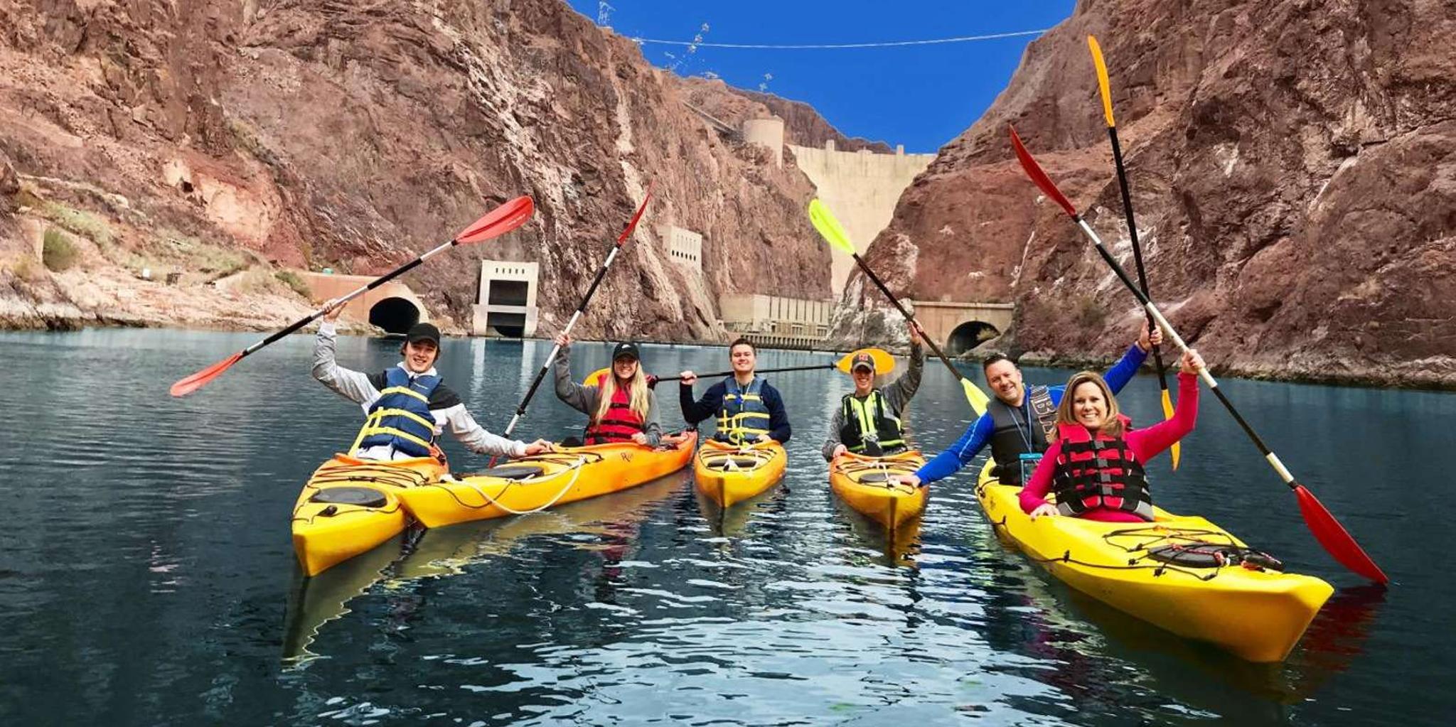 Las Vegas Hoover Dam Kayak Tour and Hike