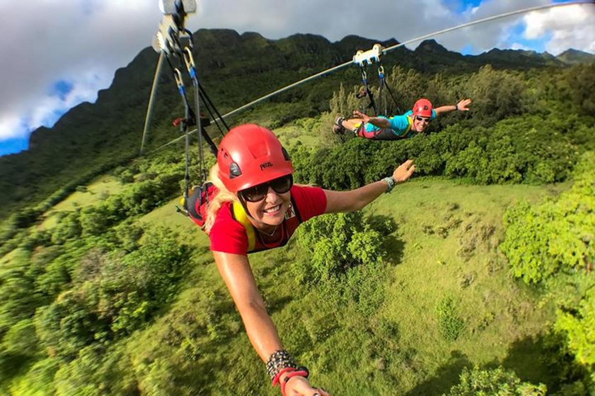 Kauai Zipline Tour with WaterZip 3 hr - Image 2