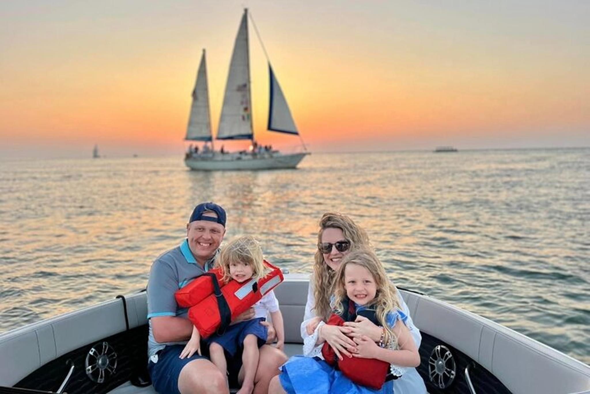 St. Petersburg Dolphin Tour at Sunset