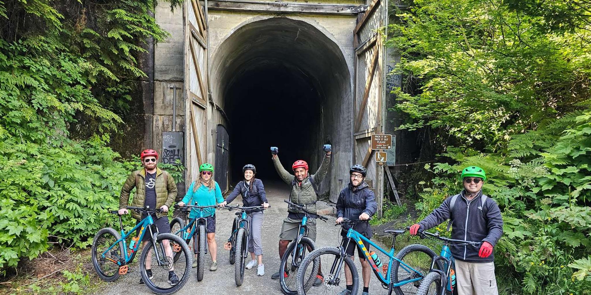 Seattle Snoqualmie Tunnel Bike Tour