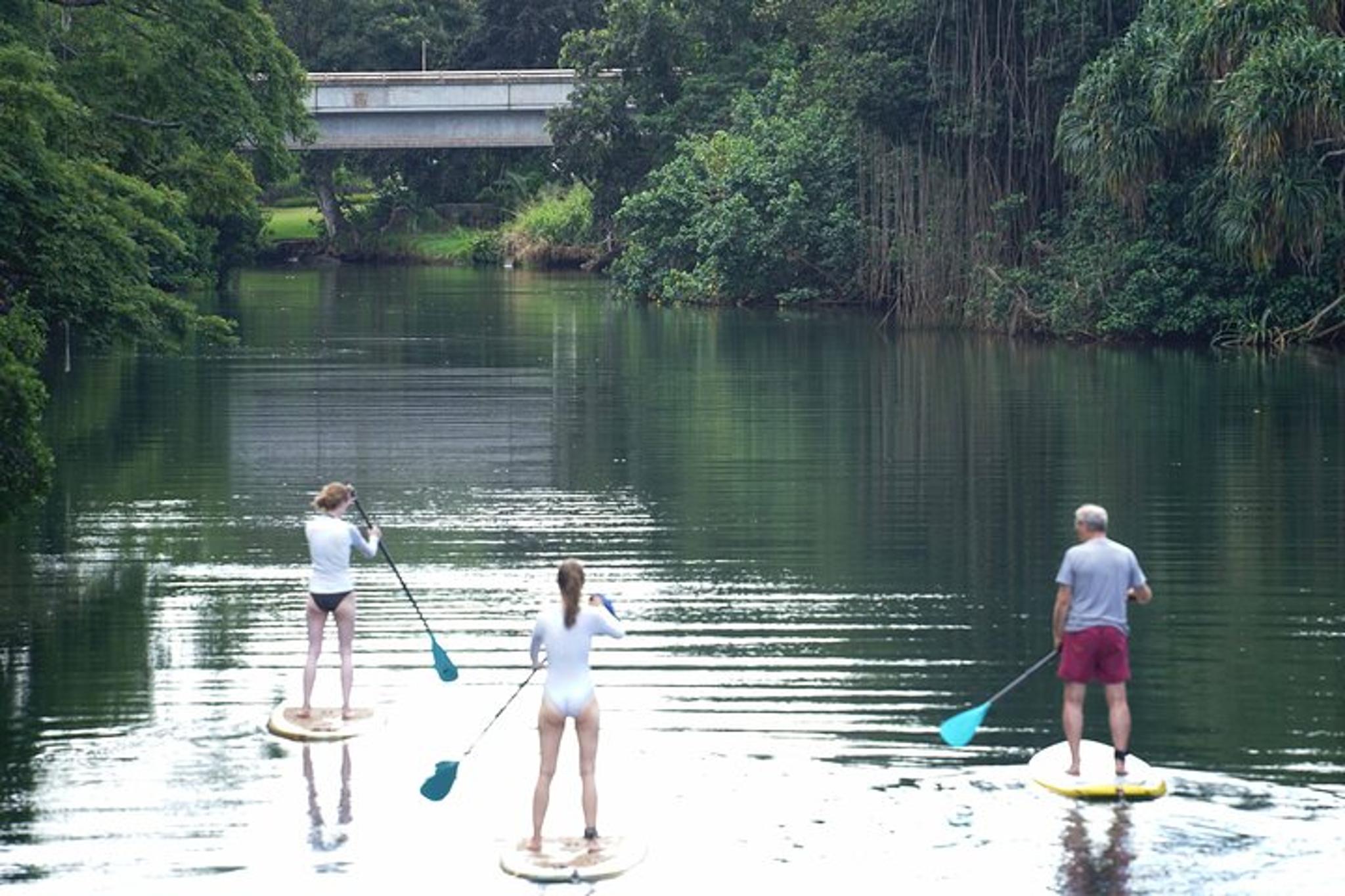 Haleiwa Stand Up Paddle on Anahulu River - Image 1