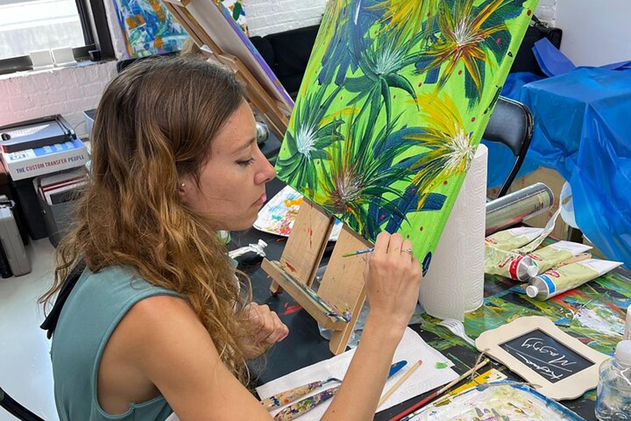 New York City Abstract Painting Class - Image 2