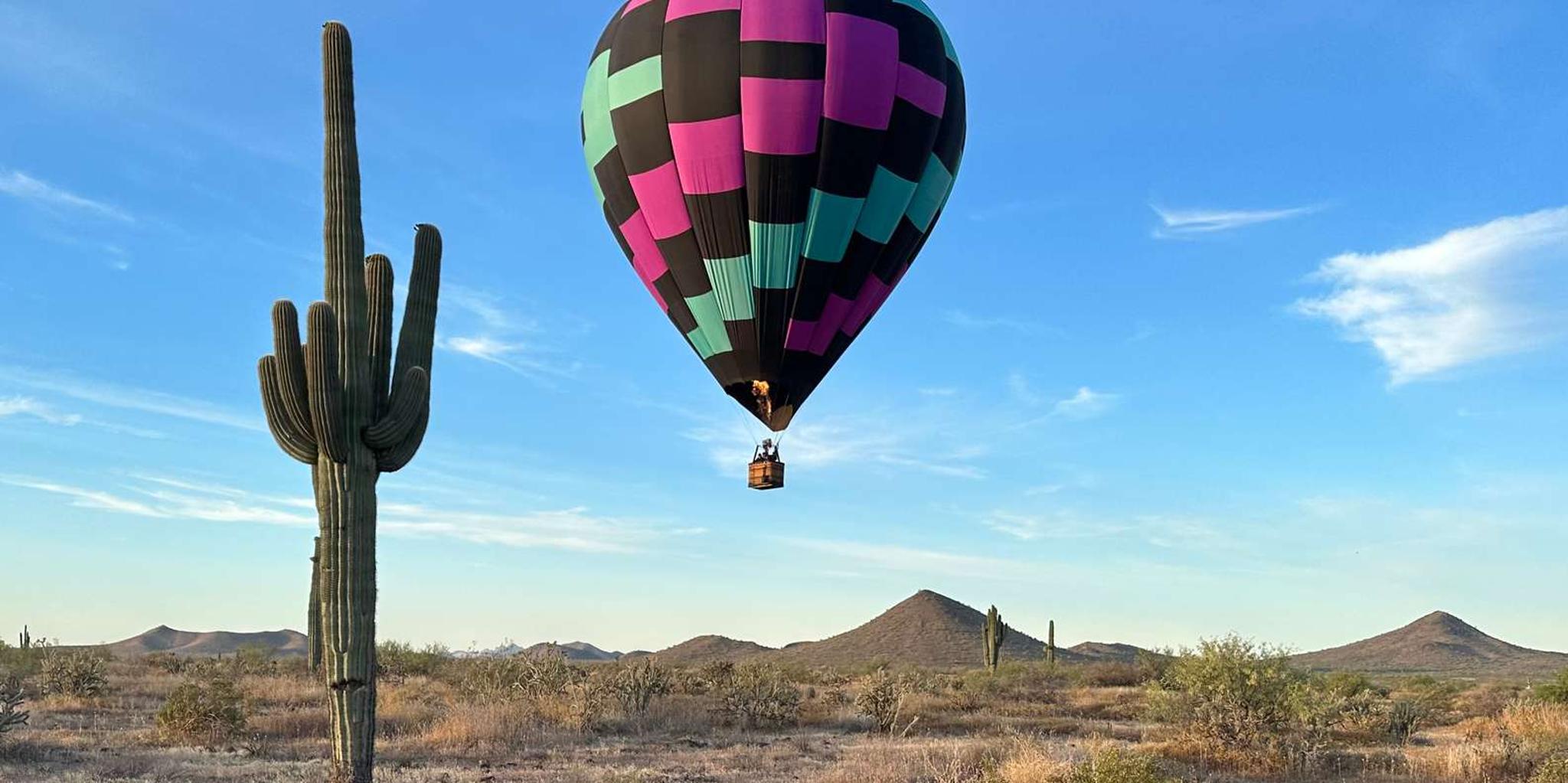 Phoenix Sonoran Desert Balloon Flight at Sunrise - Image 4