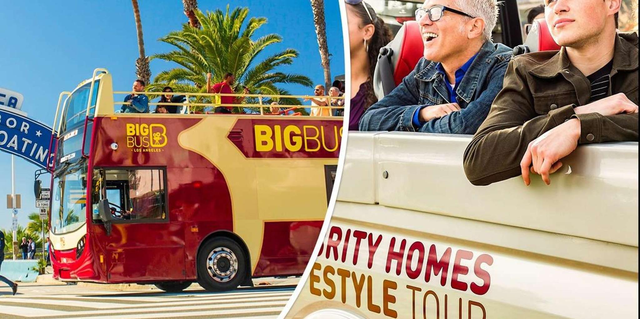 Los Angeles Celebrity Homes and Hop-On Hop-Off Tour
