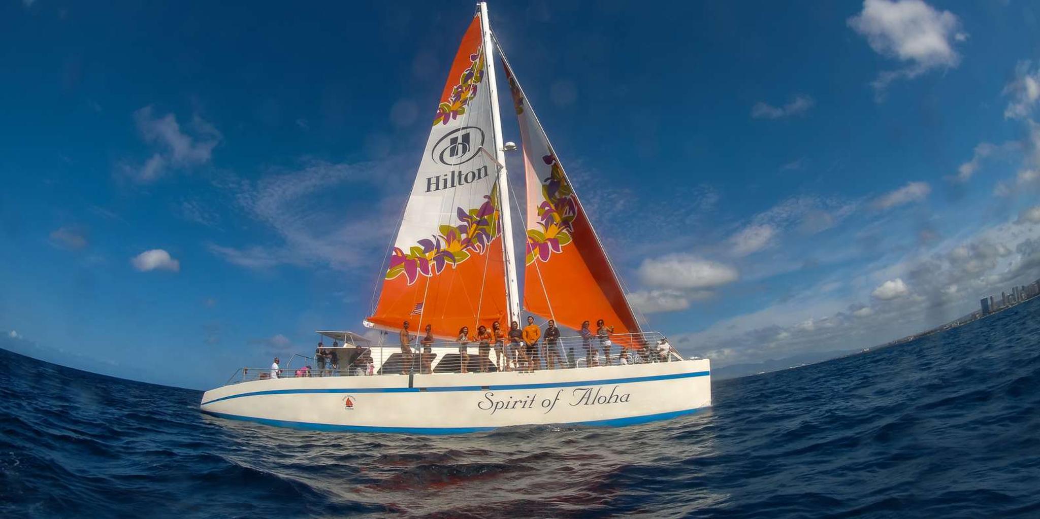 Waikoloa Catamaran Sunset Sail