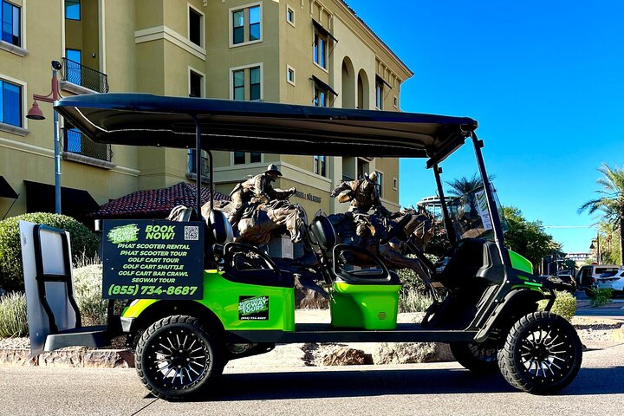 Scottsdale Golf Cart Tour Old Town Exploration 1.5 Hr - Image 3