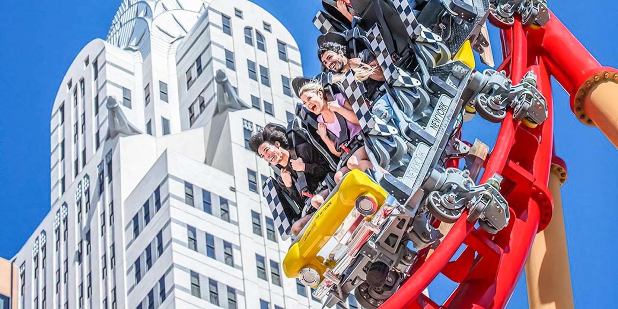 Las Vegas Big Apple Coaster Ride