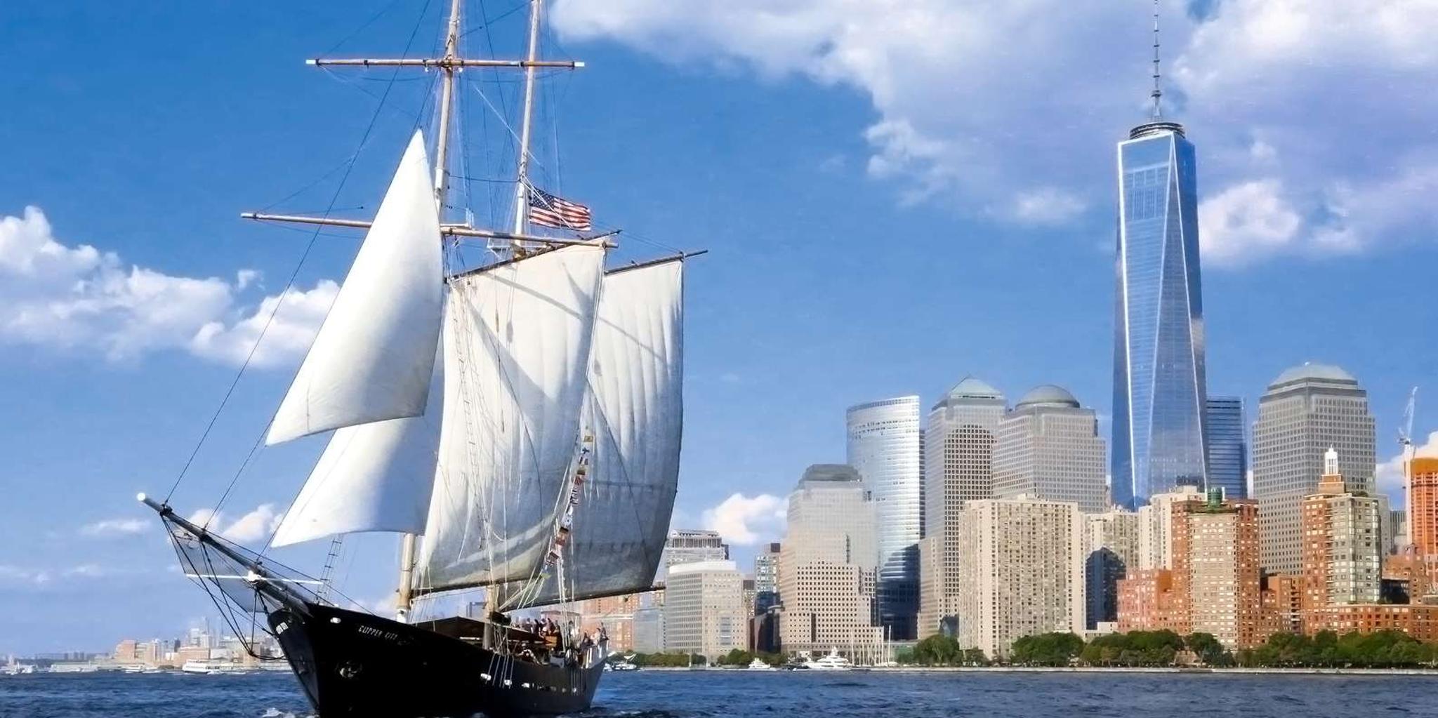 New York City Statue of Liberty Tall Ship Sail