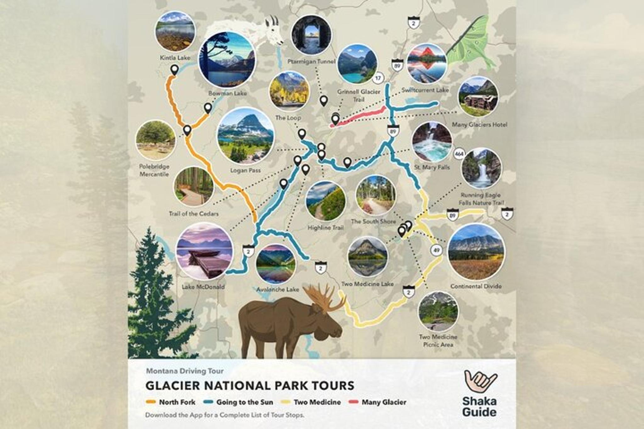 Glacier National Park Self-Guided Audio Tour - Image 3