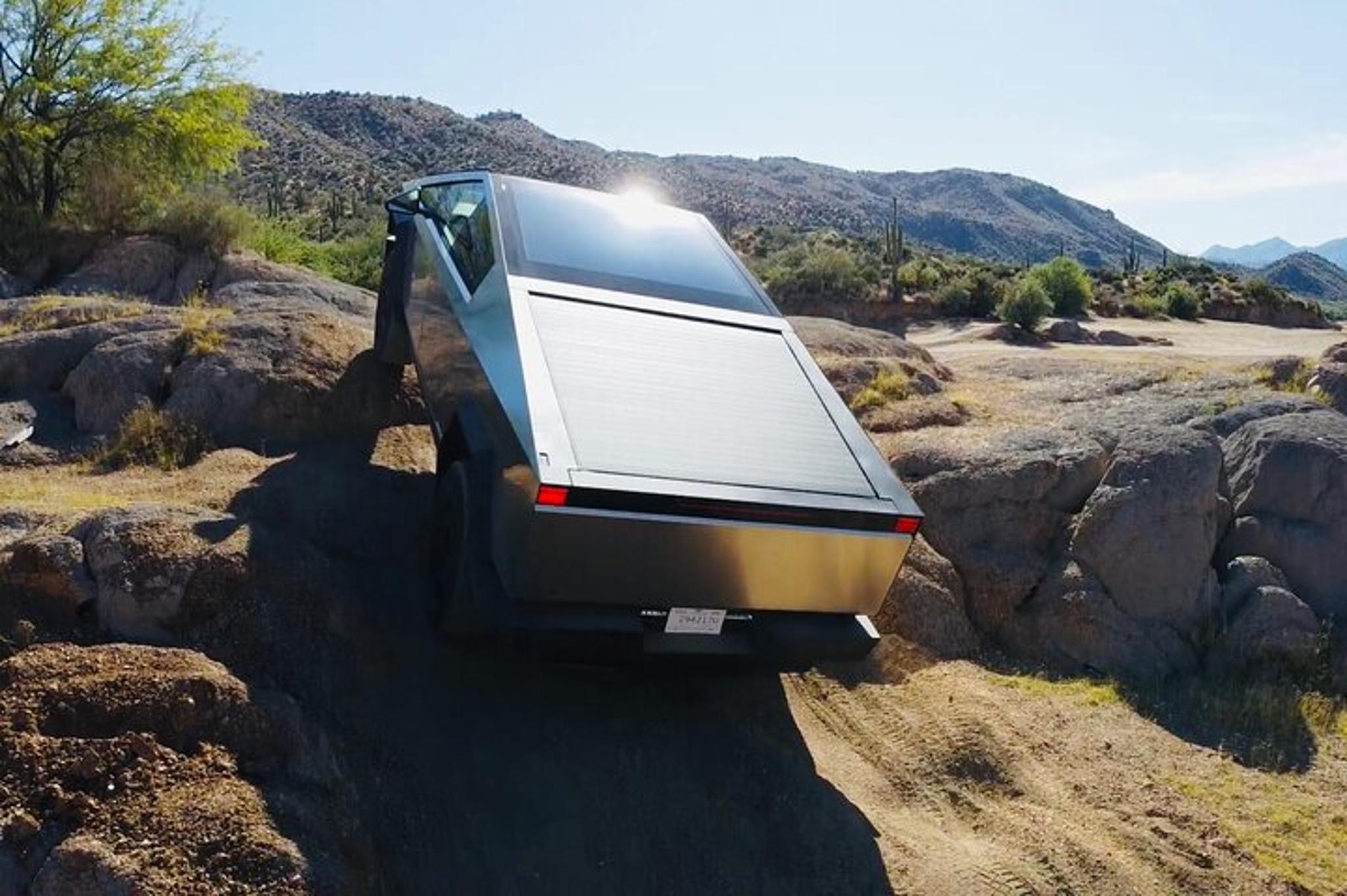 Goldfield Ghost Town Tesla Cybertruck Tour