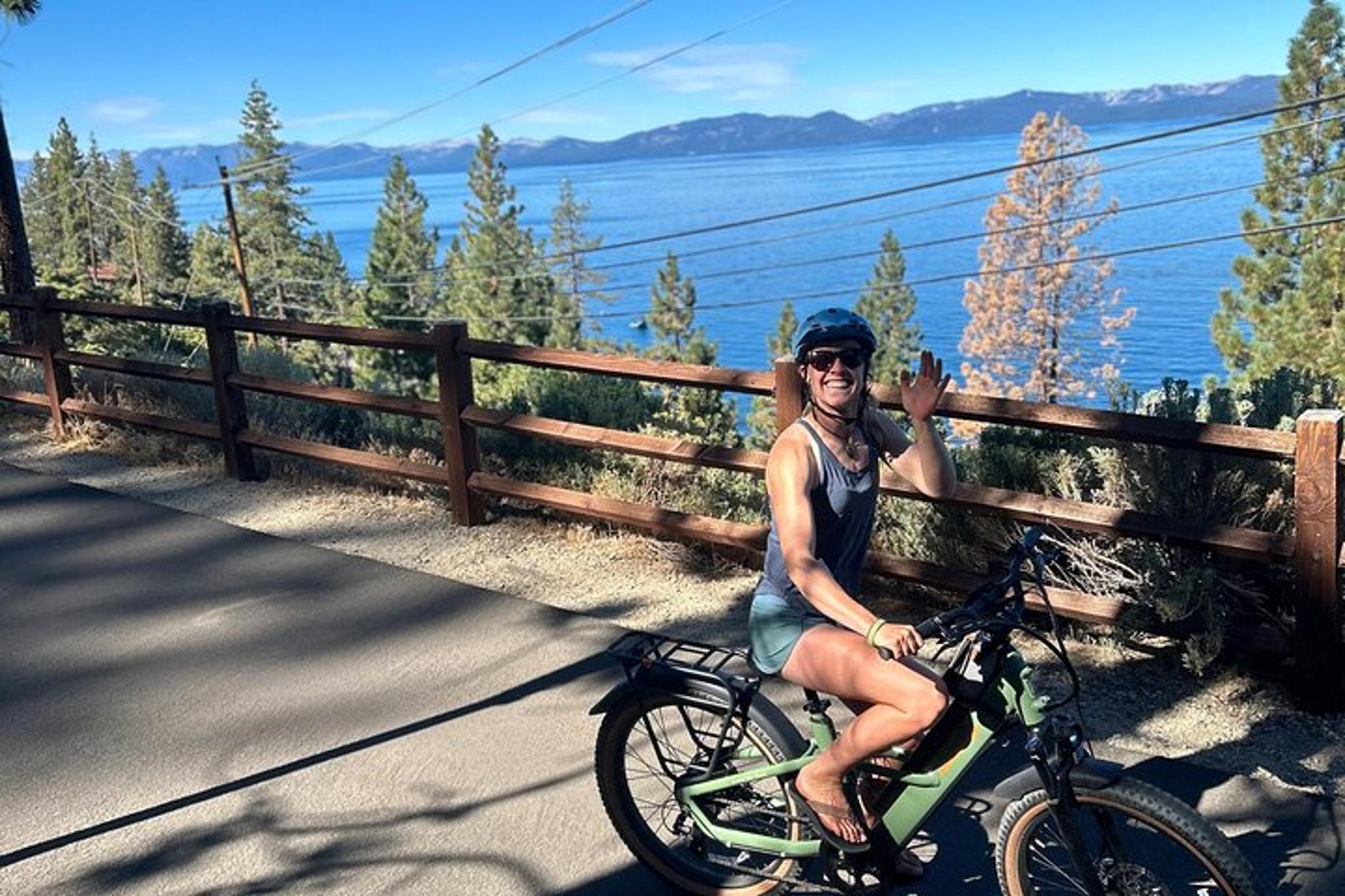 Lake Tahoe E-Bike Tour on East Shore Path - Image 5