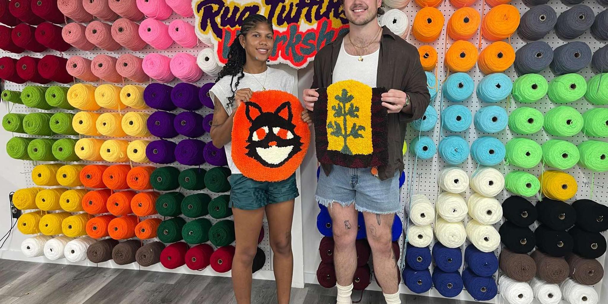 Philadelphia Rug Tufting Workshop - Image 6