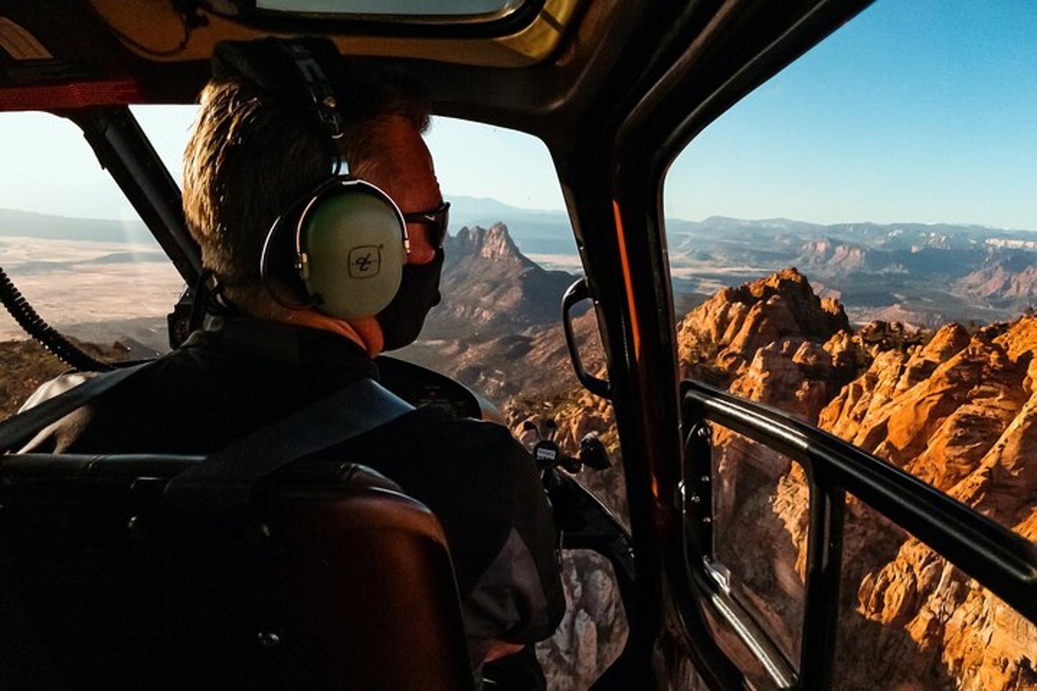 Zion National Park Panoramic Helicopter Flight