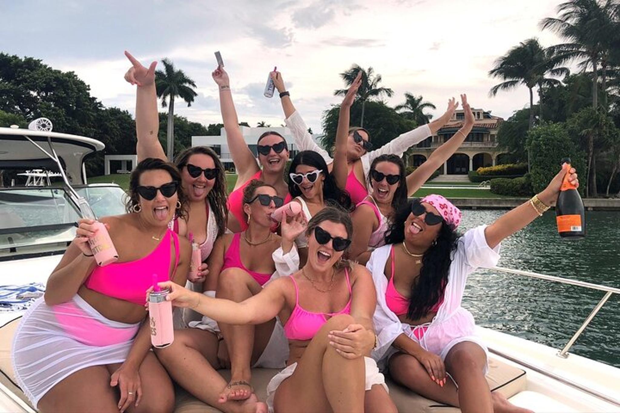 Miami Bachelorette Boat Day