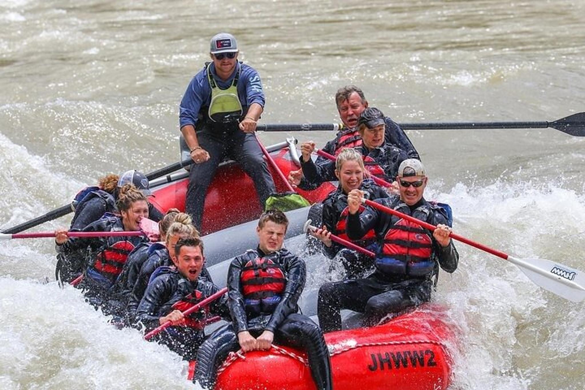 Jackson Hole Whitewater Rafting Small Boat - Image 5