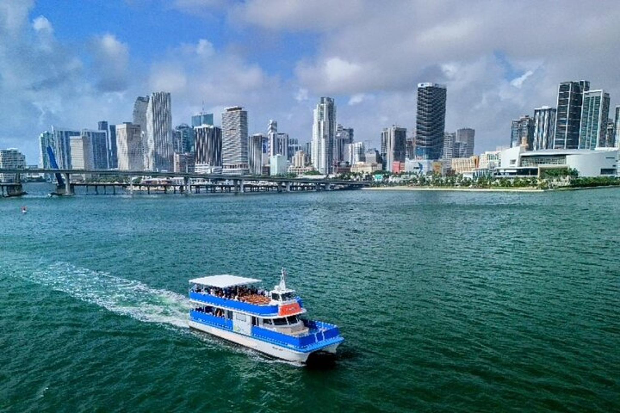 Miami Boat Tour and Sunset Cruise - Image 1