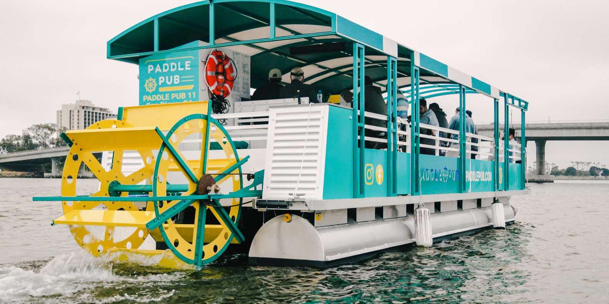 San Diego Paddle Pub Party Cruise