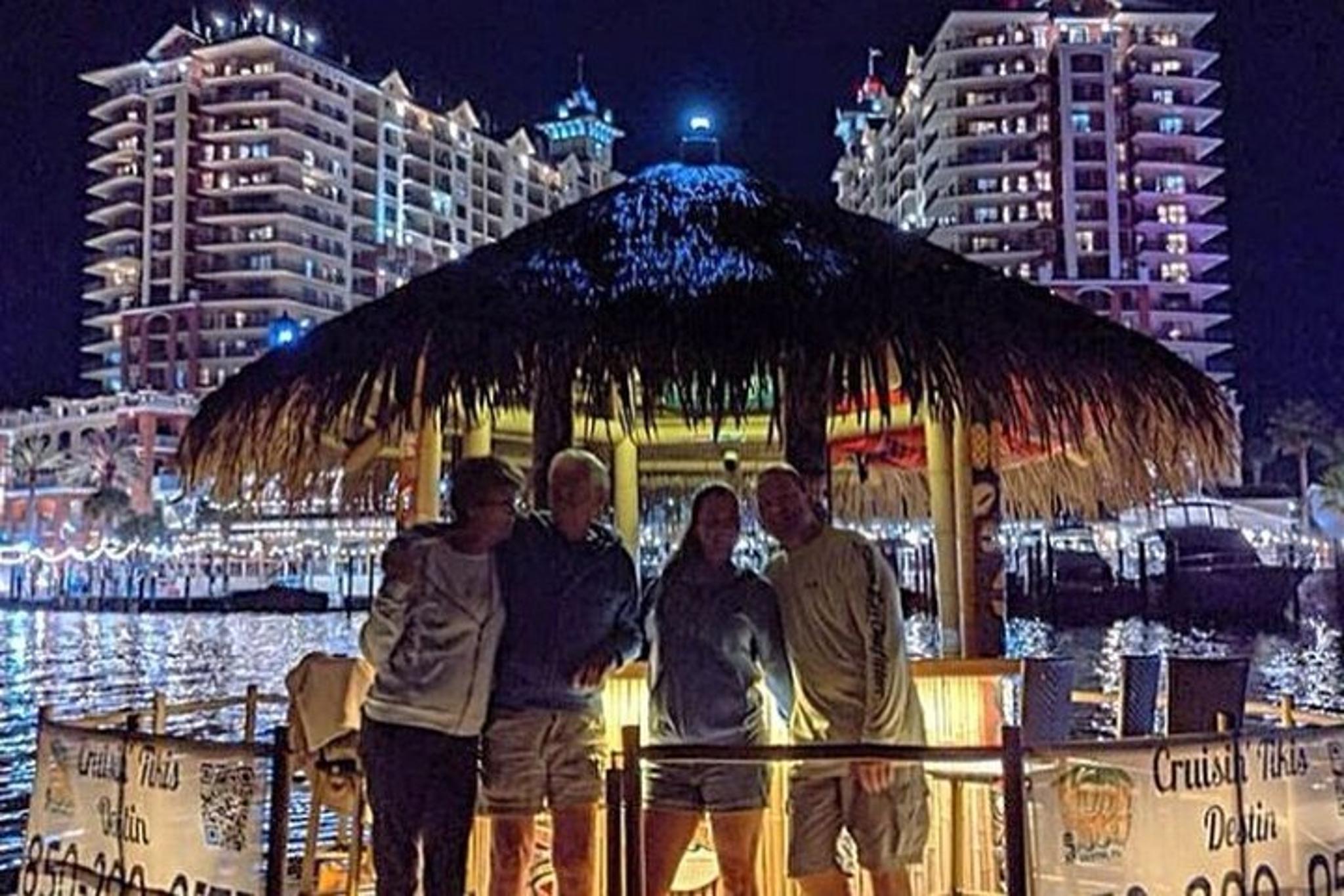 Destin Tiki Boat Fireworks and Sunset Cruise 1.5 hr - Image 6