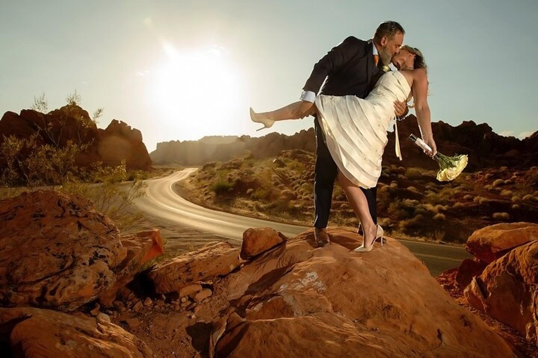 Valley of Fire Wedding Ceremony - Image 3
