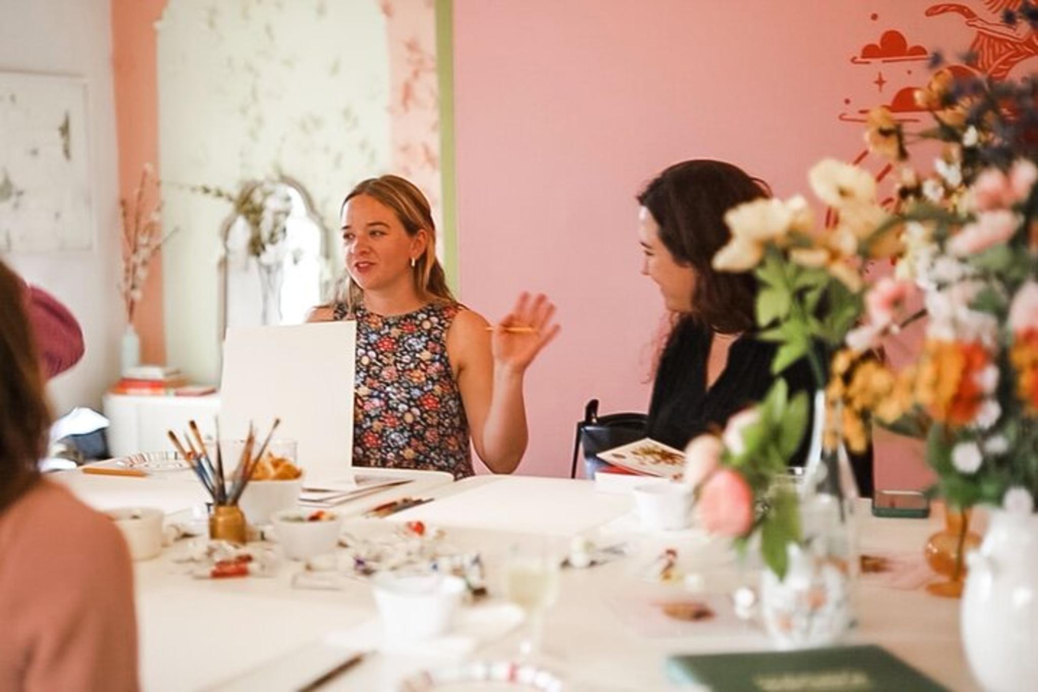 Savannah Gouache Painting Experience 90 min - Image 1