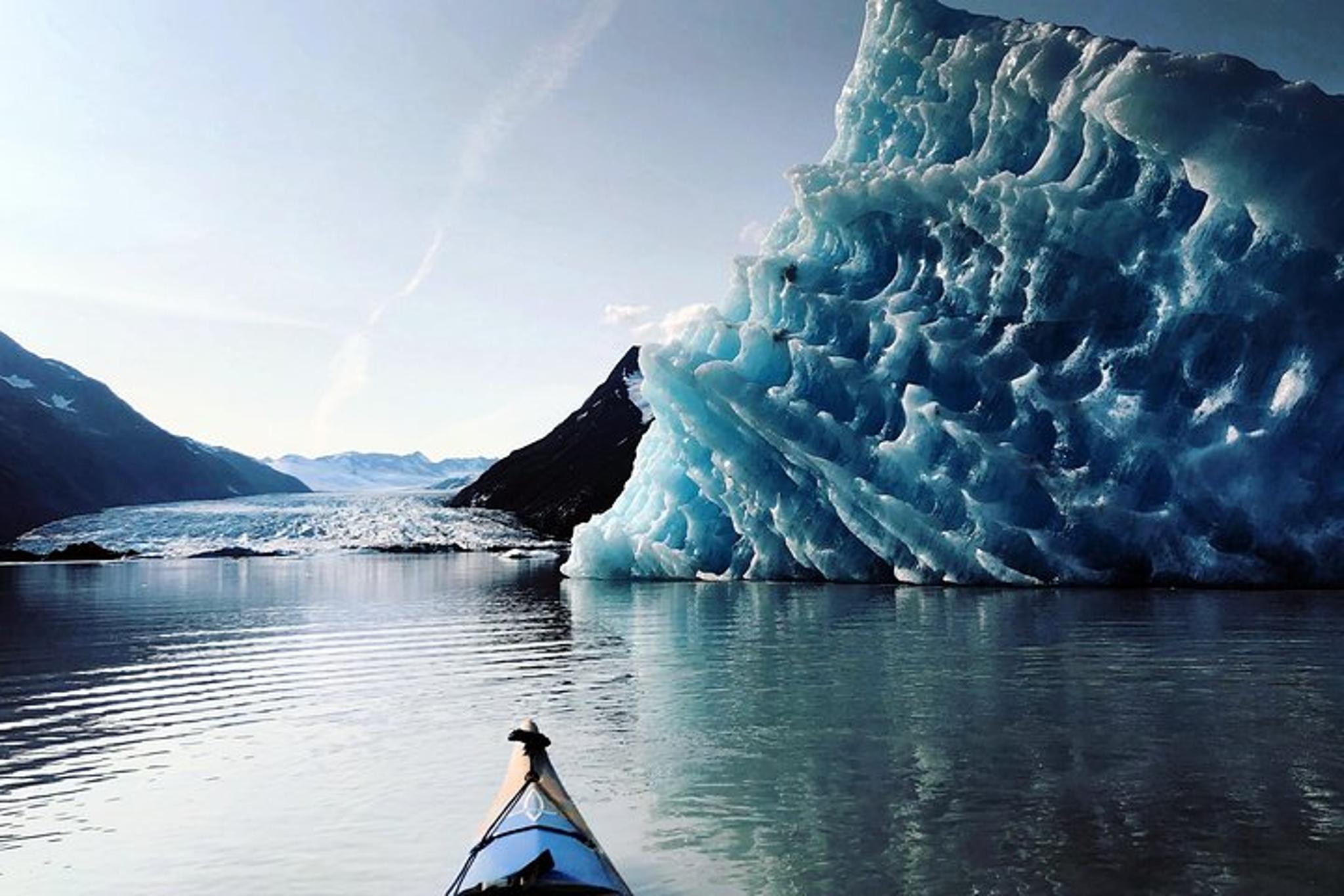 Girdwood Glacier Kayak Tour with Grandview Train