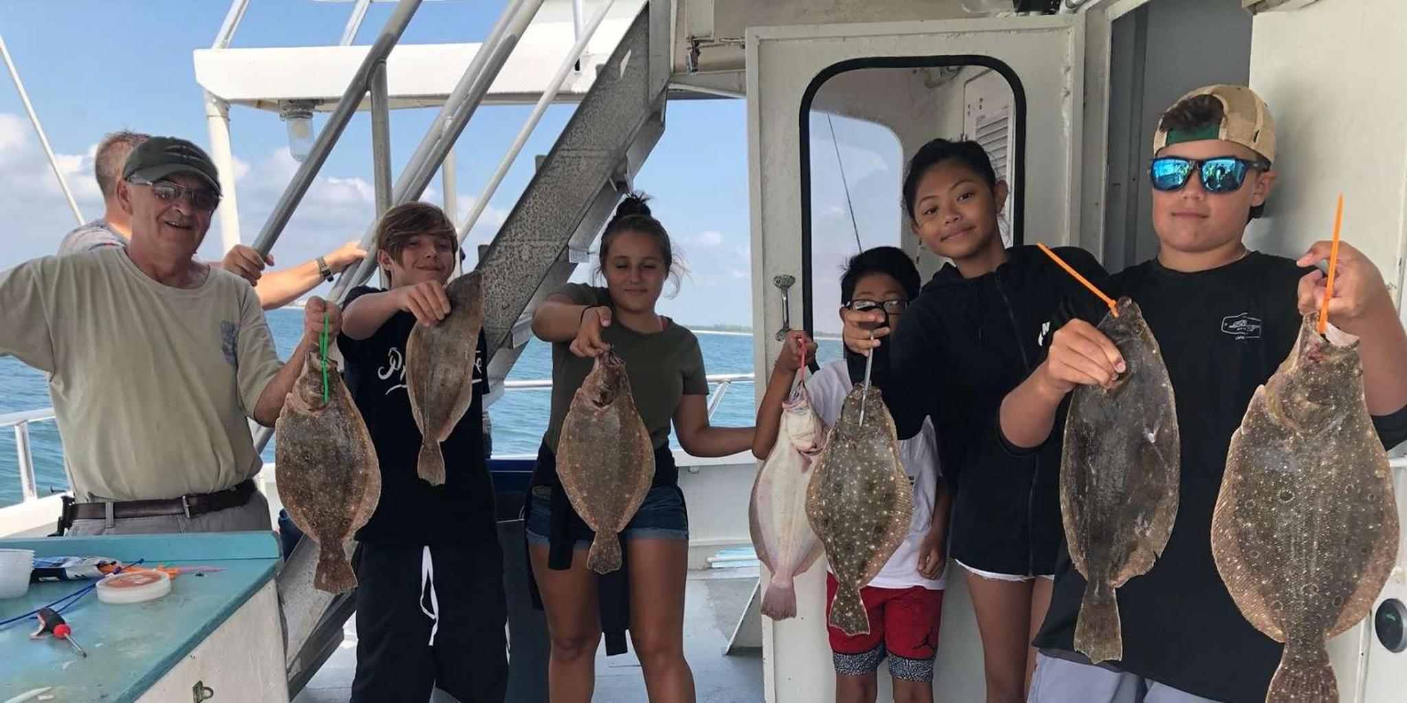 Cape May Fishing Tour in Delaware Bay