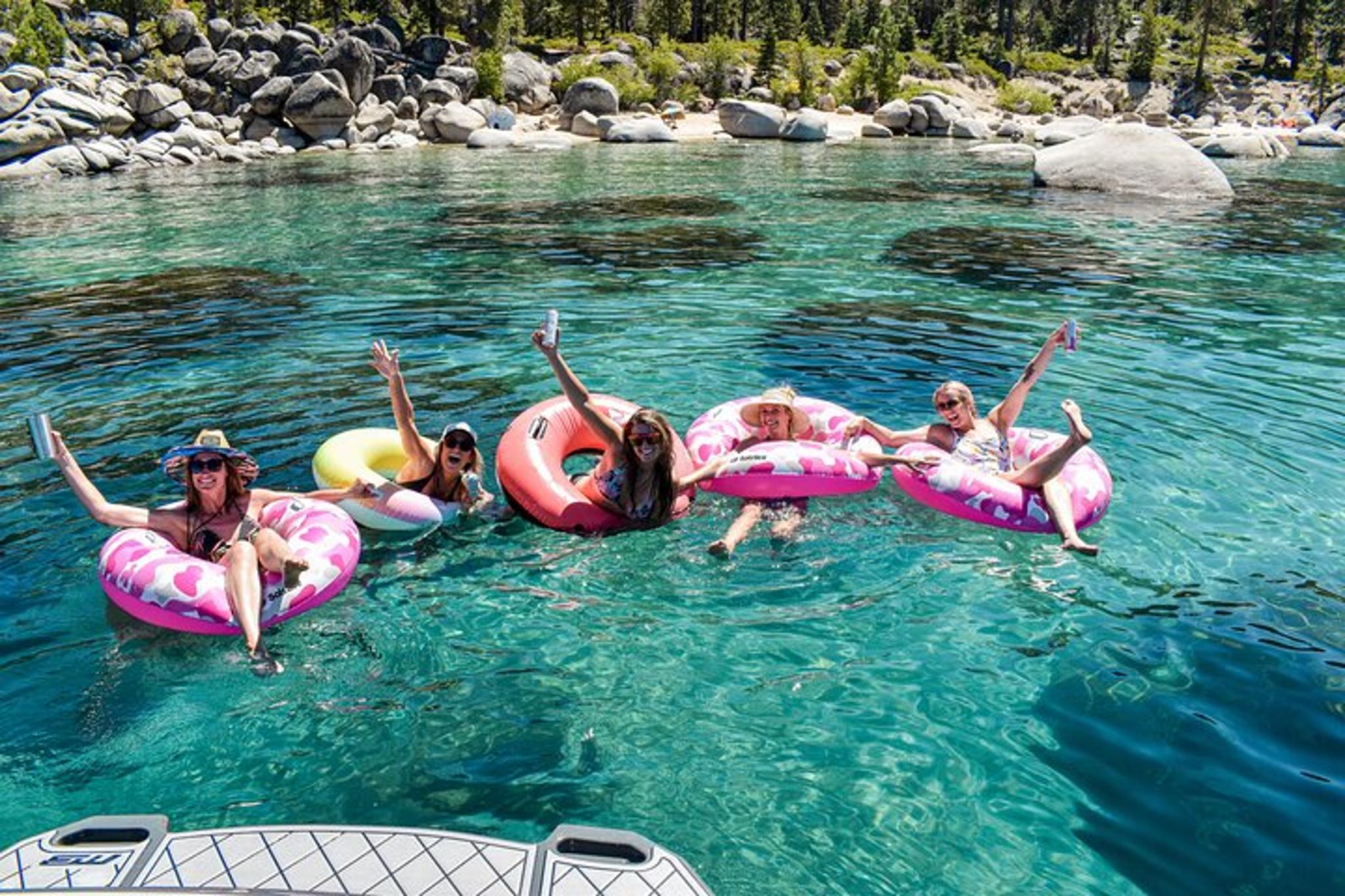 Lake Tahoe Wakesurf and Wakeboard Boat Charter - Image 4
